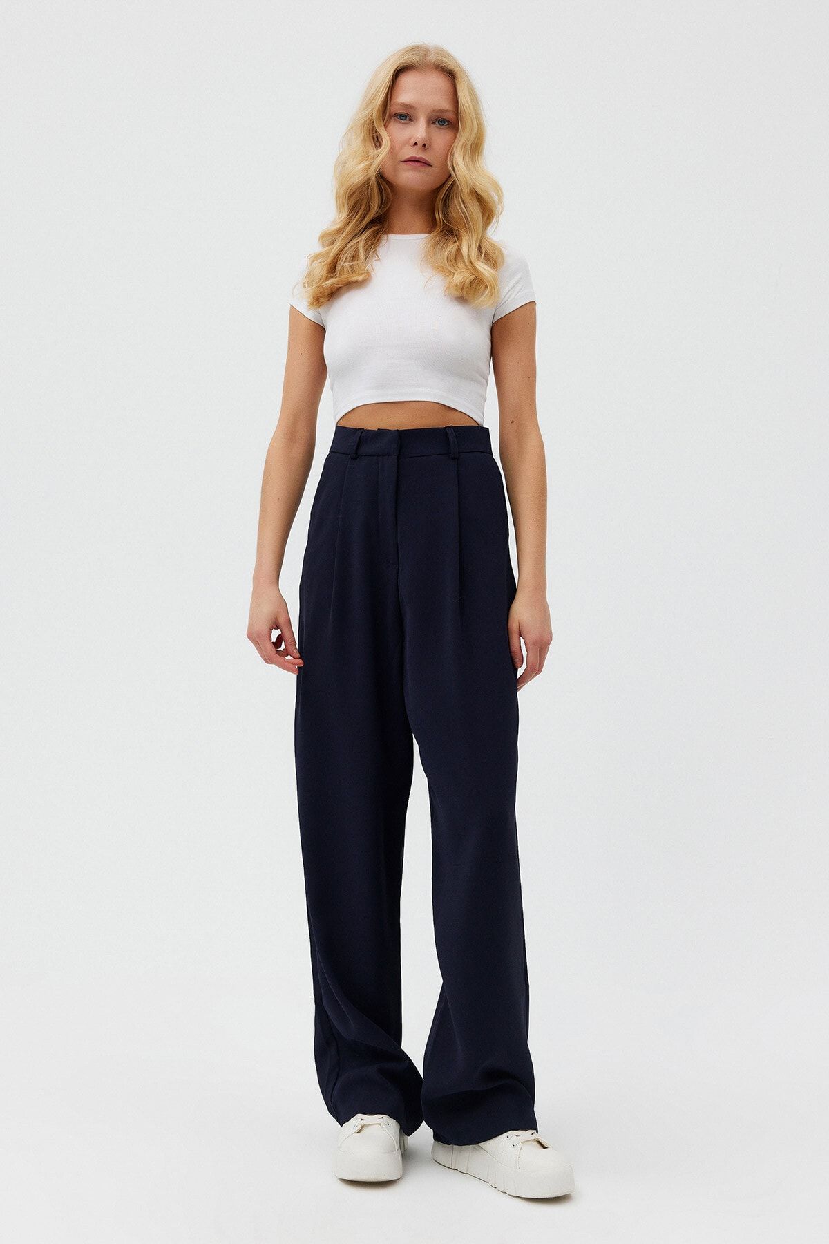 pantalon de tissage bel wed leg palazzo