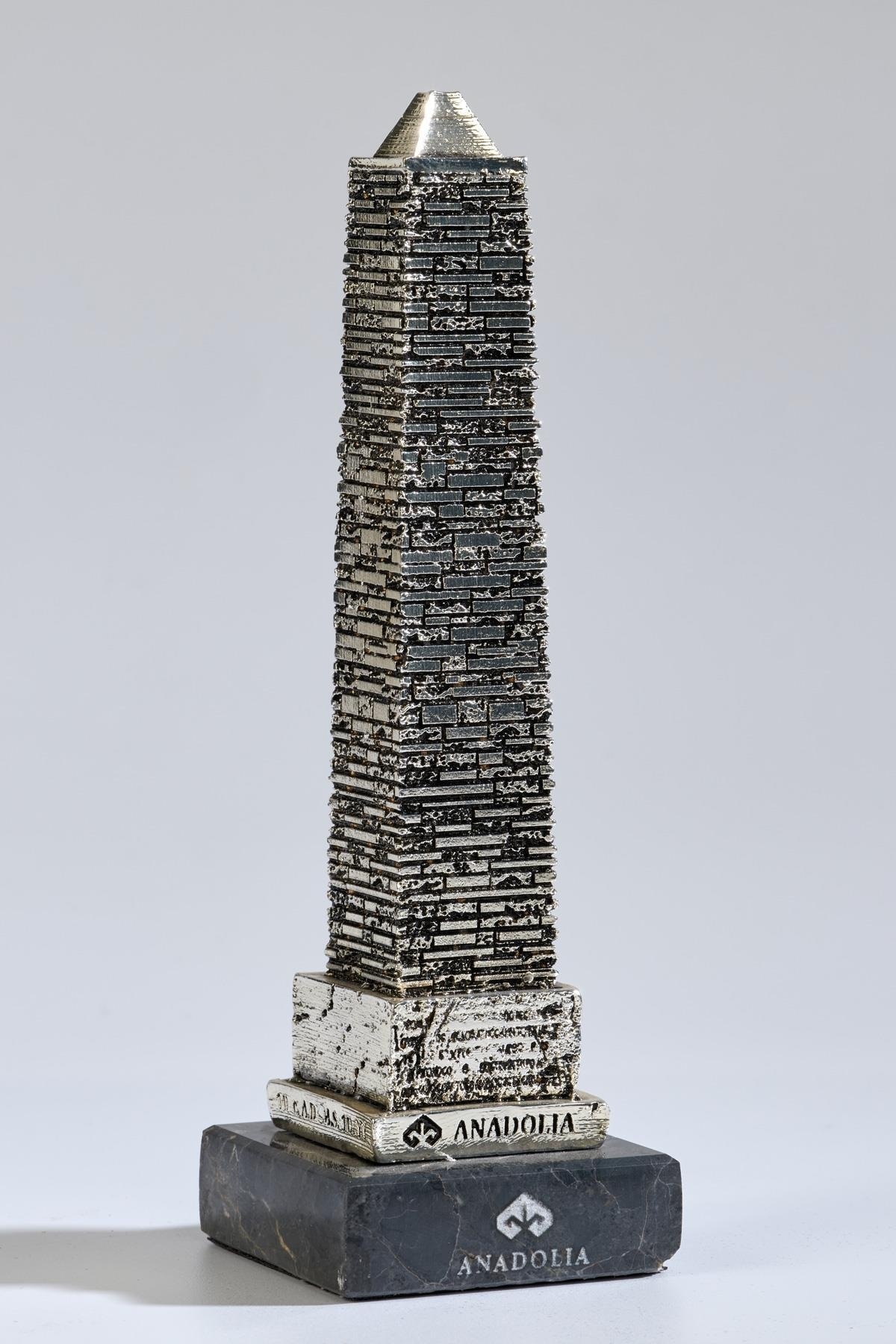 Anadolia Gümüş Kaplama Örmetaş Heykeli