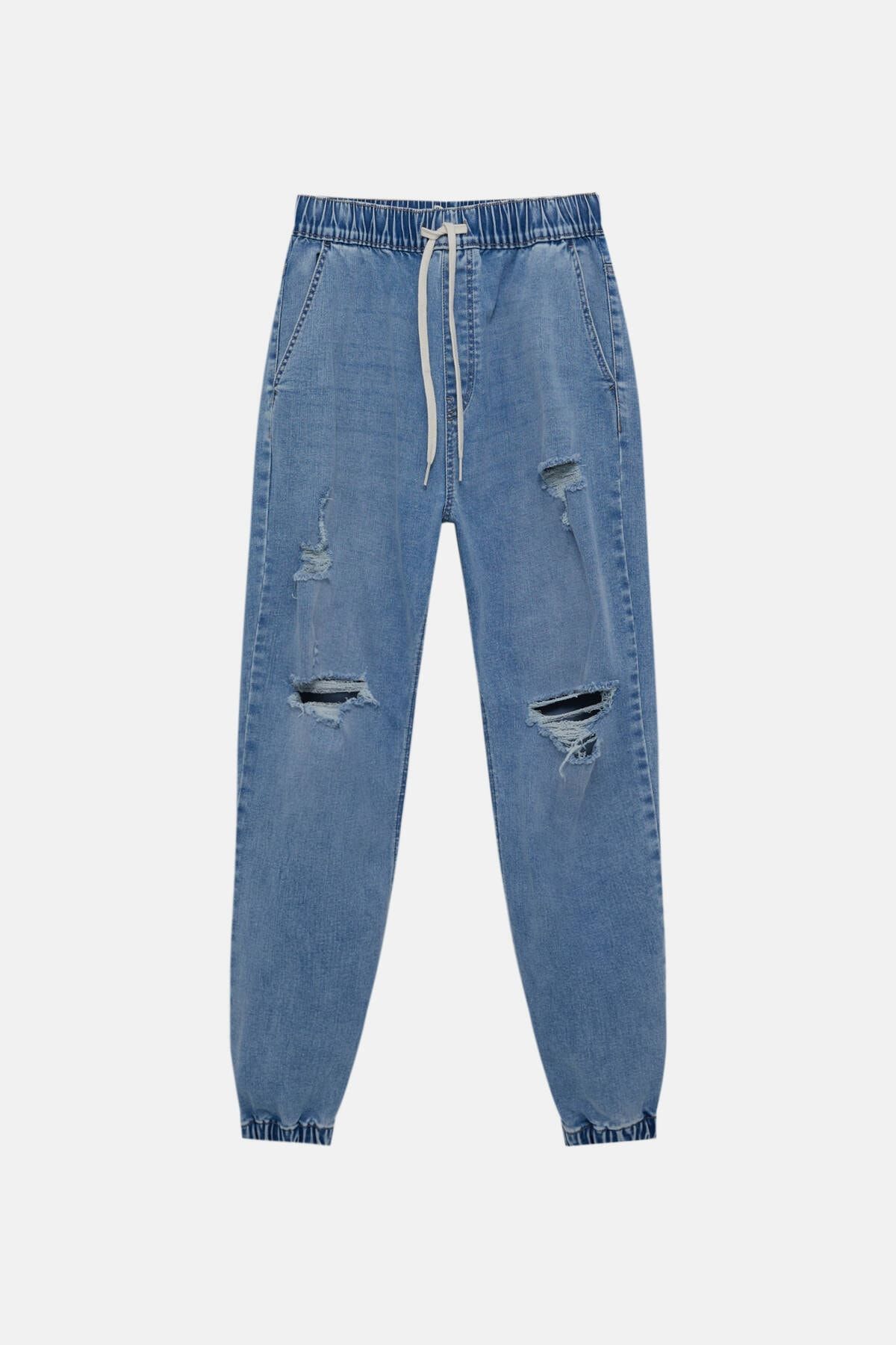 Jogger jeans pull and bear deals