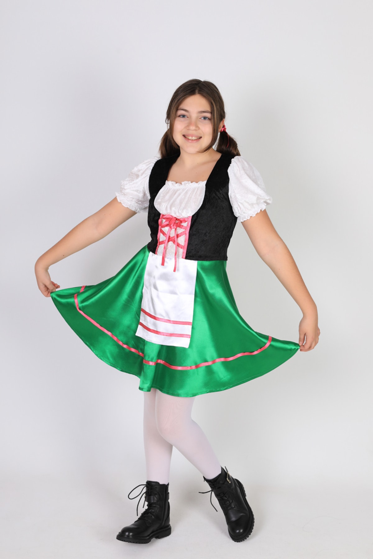 Annee Bakk Alman Kıyafeti Kız Çocuk Kostümü