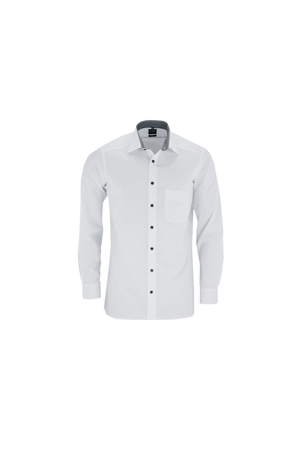 OLYMP Hemd Weiß Regular Fit Fast ausverkauft FN7504