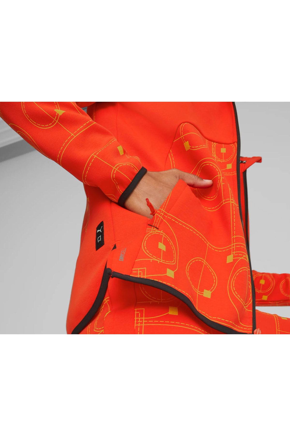 Puma cheap orange jacket