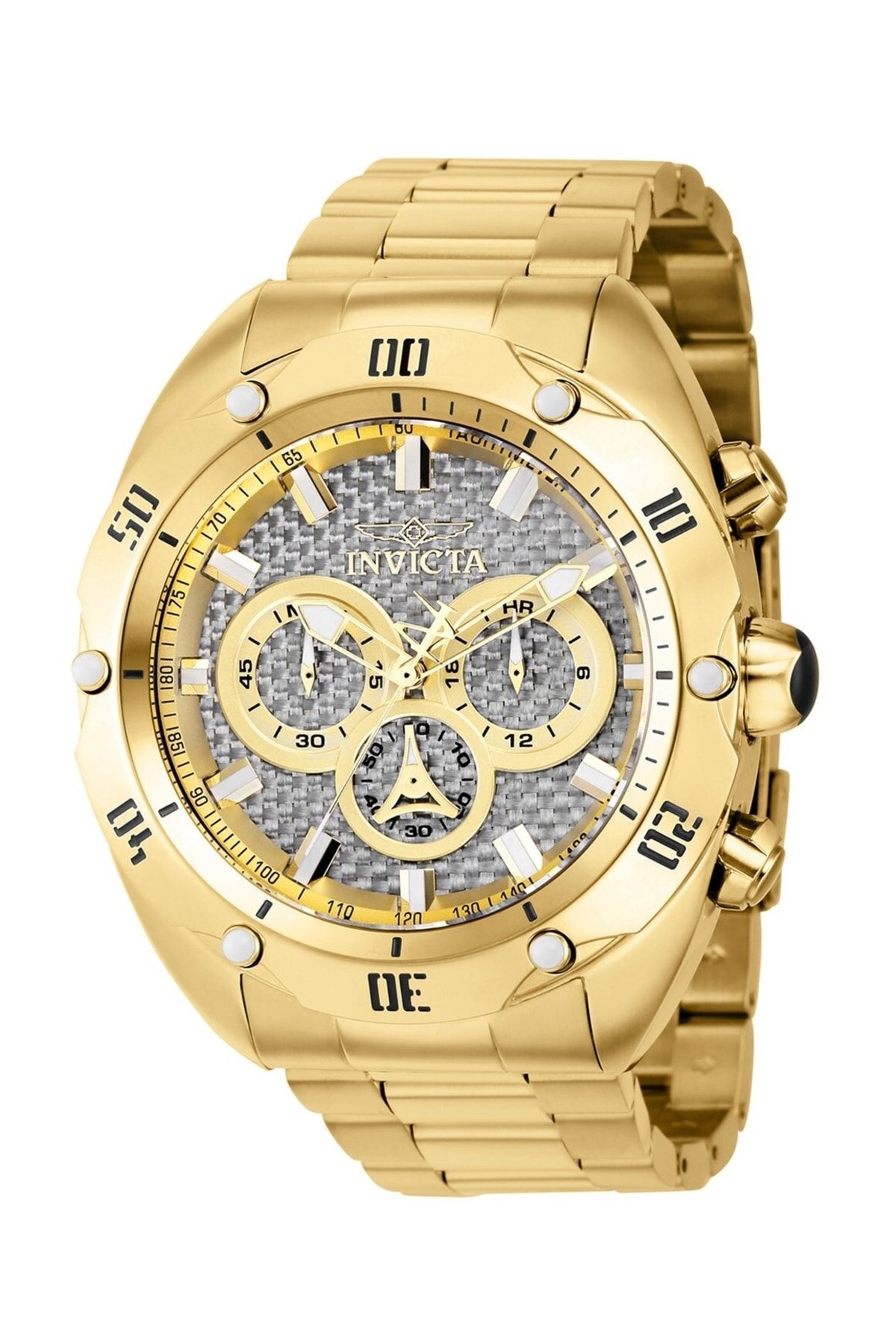 18k gold clearance invicta watch