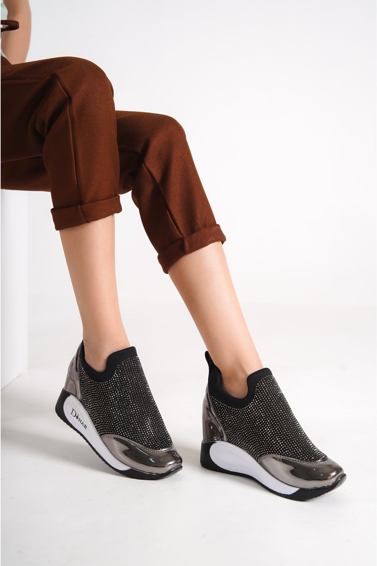 BAKG Y Platin Kad n Ta l Sneaker Bg1154 101 0003 Fiyat Yorumlar Trendyol
