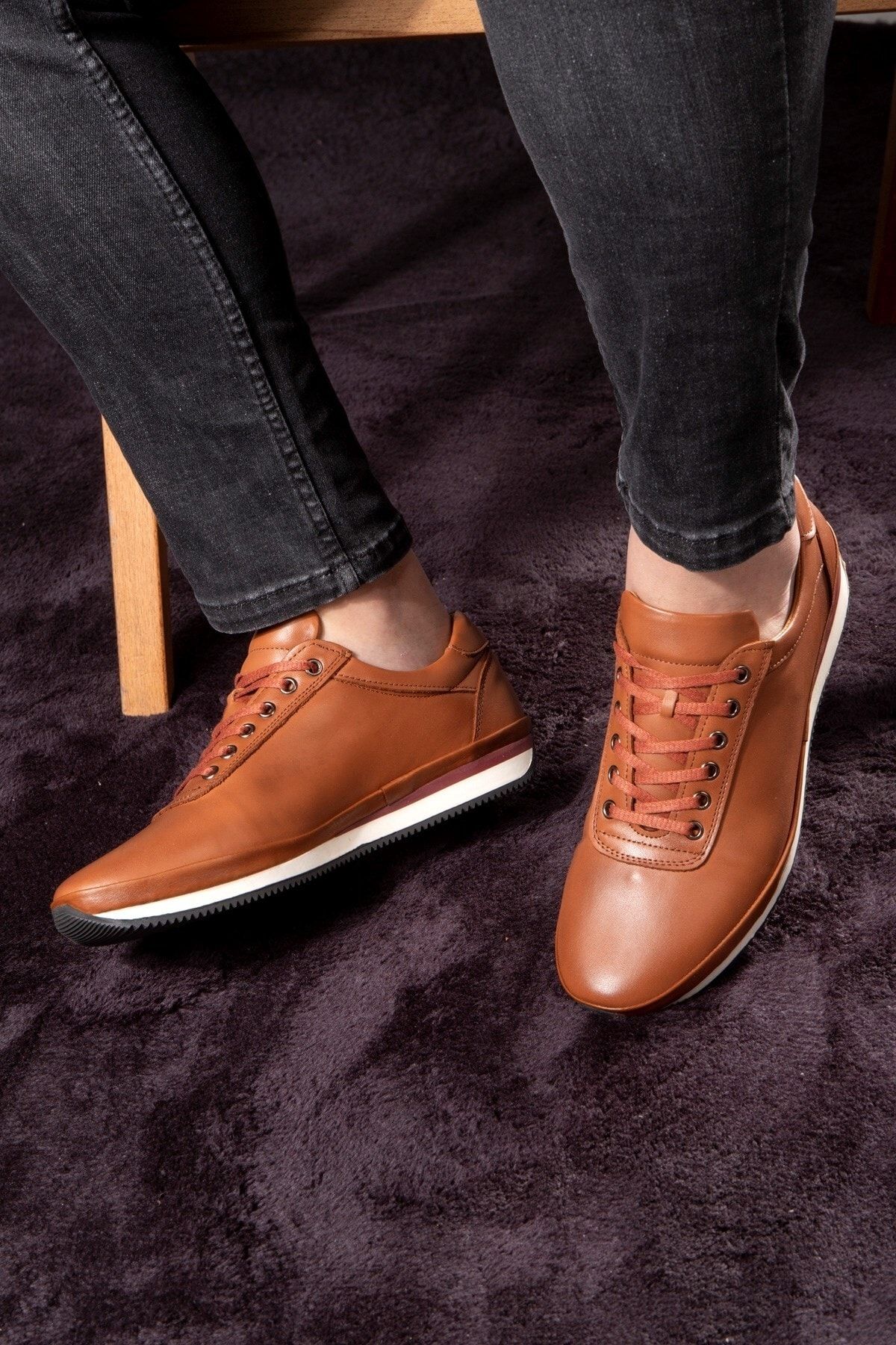 Ducavelli-Schlichte Alltagsschuhe für Herren aus echtem Leder, Freizeitschuhe, Schuhe aus 100 % Leder 6