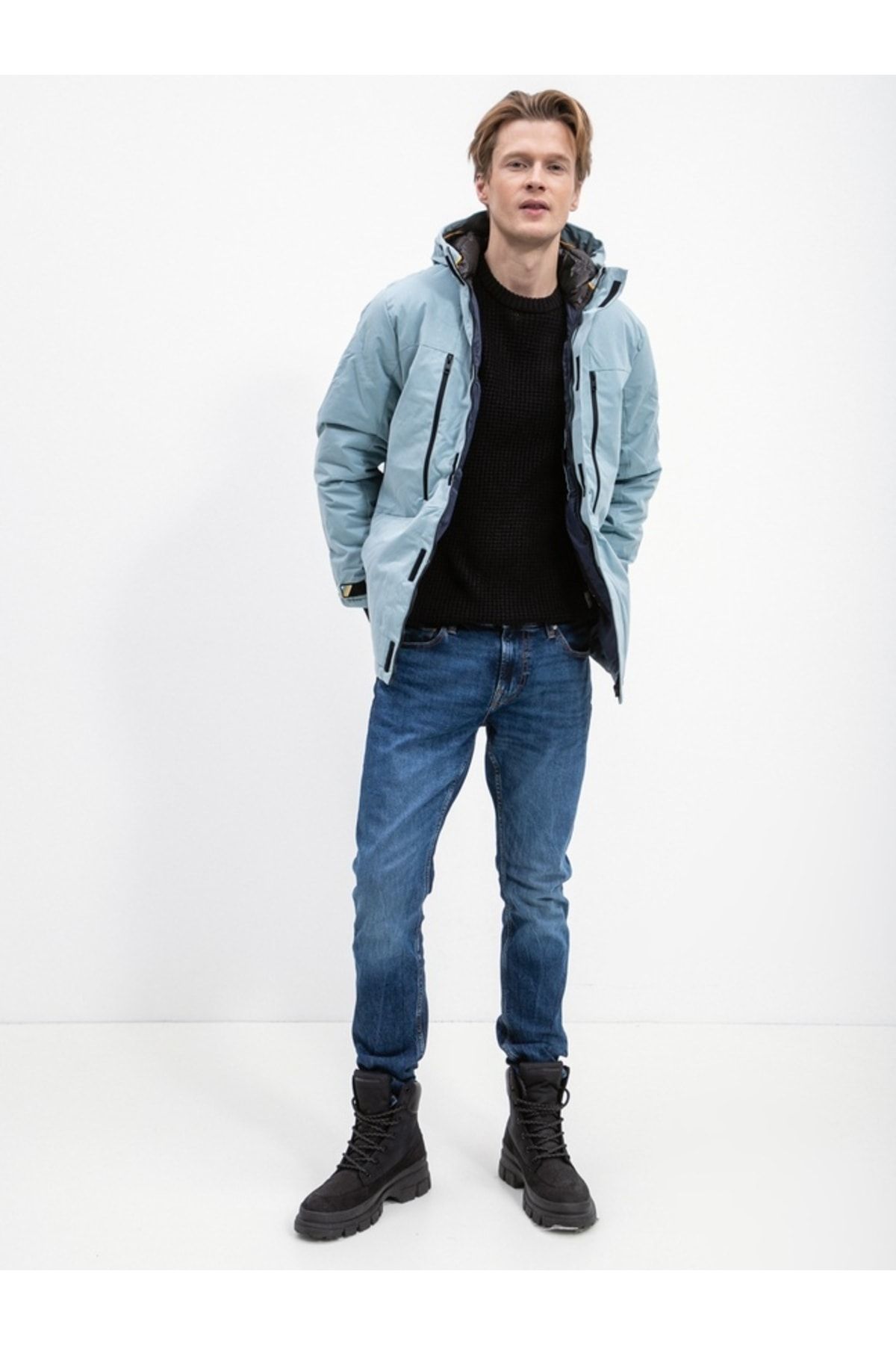 Jack Jones Jack Jones Core Jcosporty Water and Wind Proof Hooded Men s Coat12215659