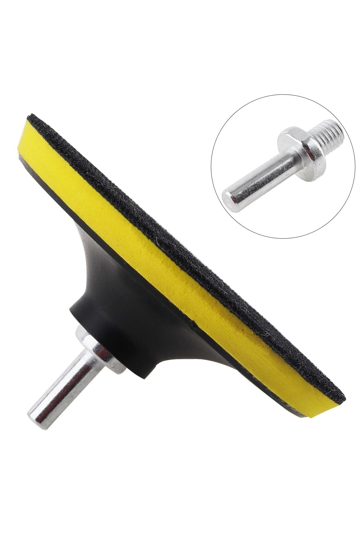 Depolife-115mm Velcro Base 20 Pieces Sanding Set 1000 Grit 800 Grit Dry Sanding Set Polishing with Drill Adapter 7