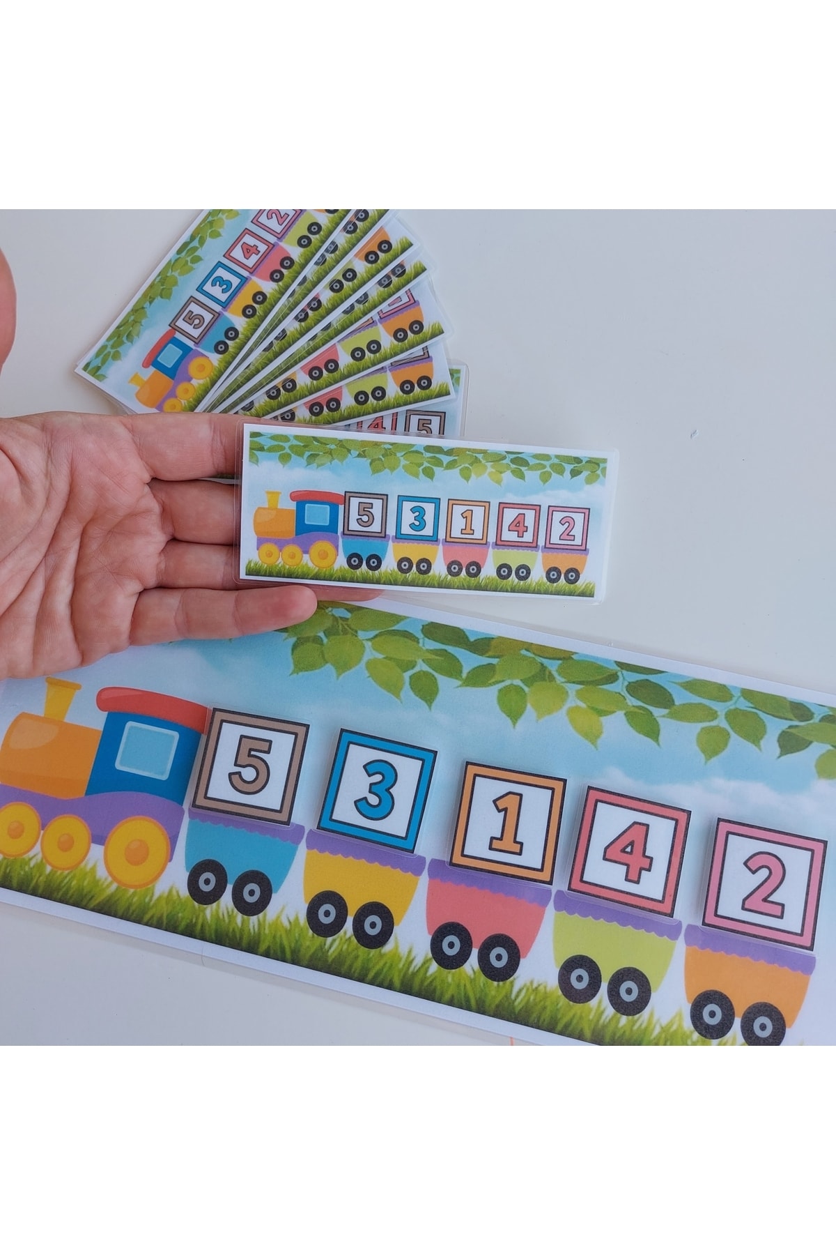 فعالیت قطار اعداد