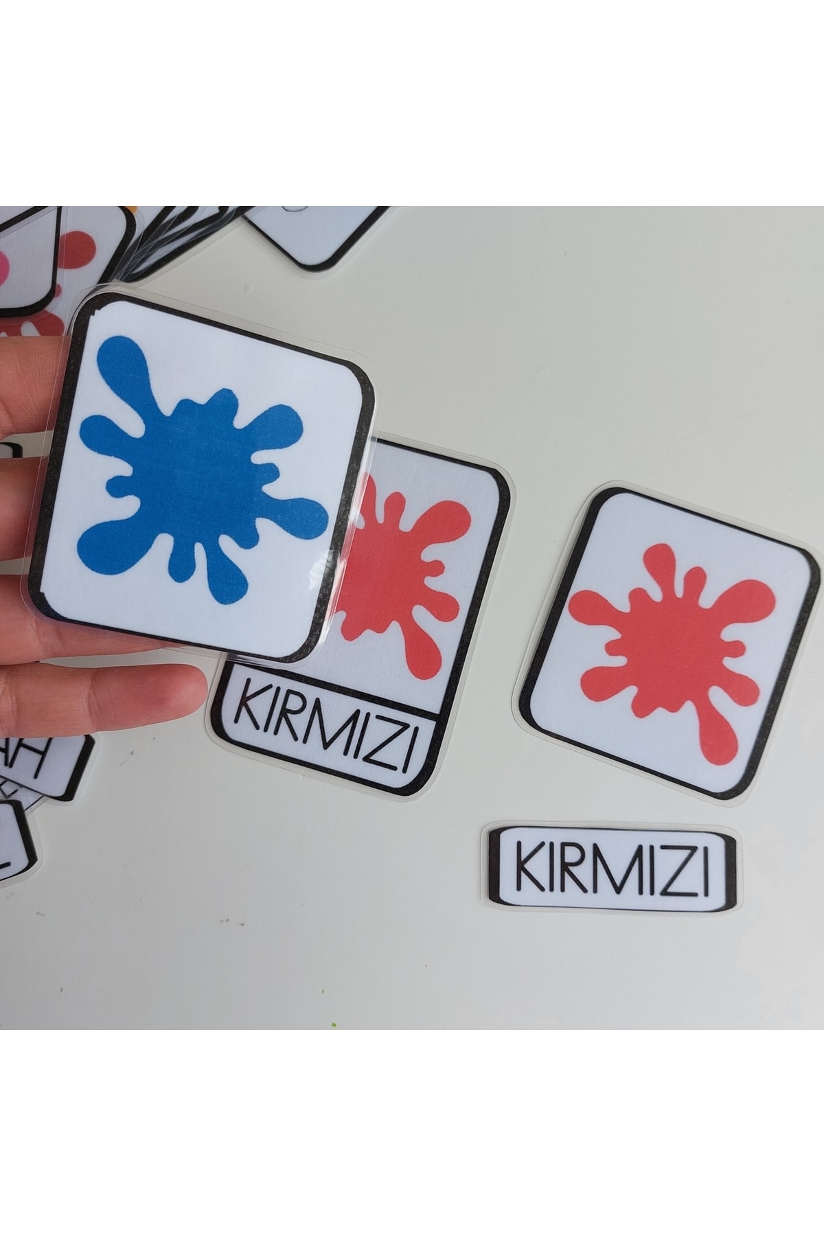 کارتهای رنگ مونتهسوری