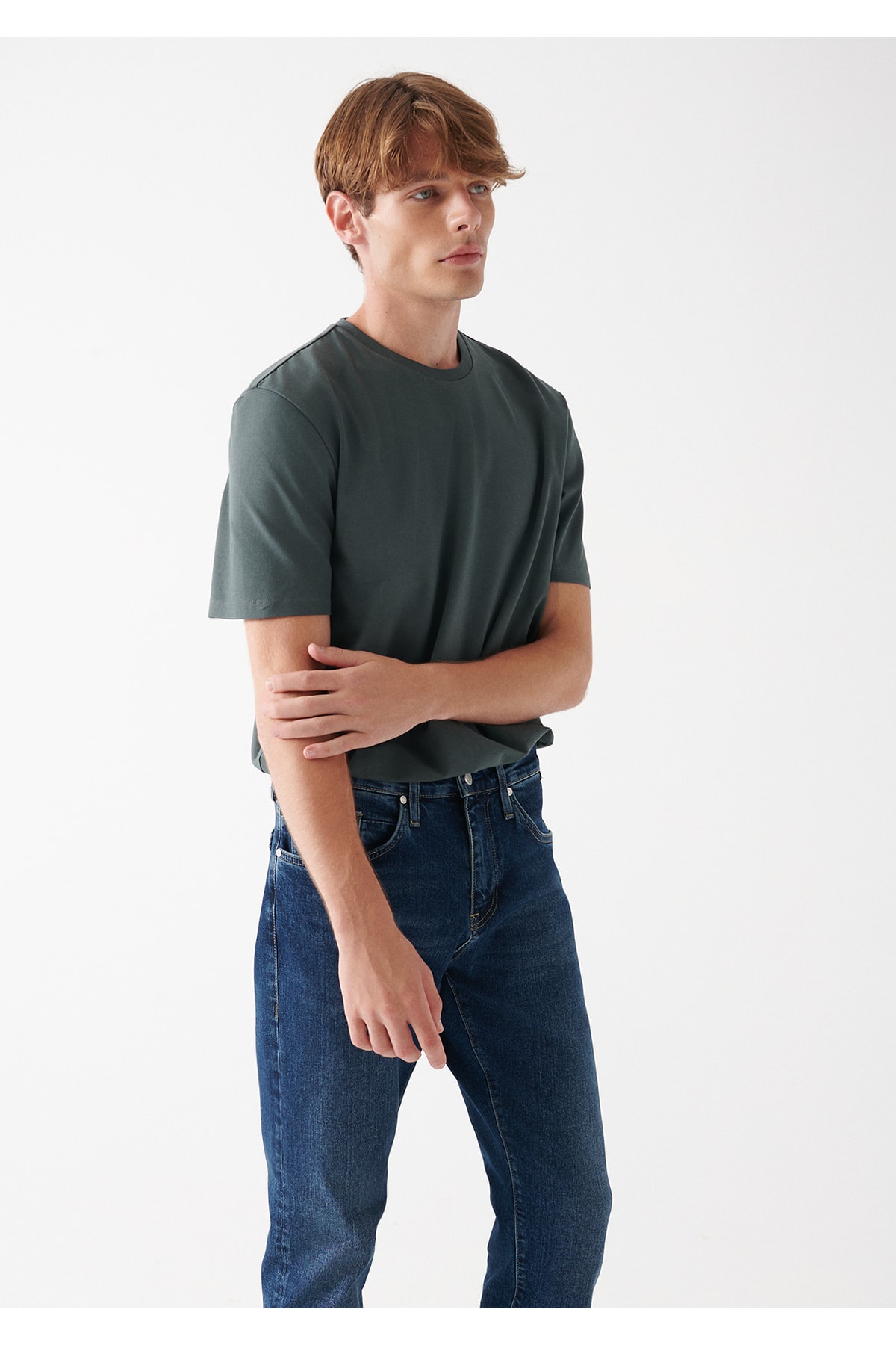 تی شرت مردانه ماوی 610252 - Image 2