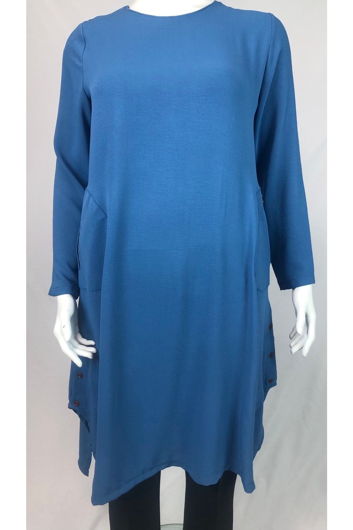ECE GİYİM-Ayrobin Long Sports Tunic with Pockets 2
