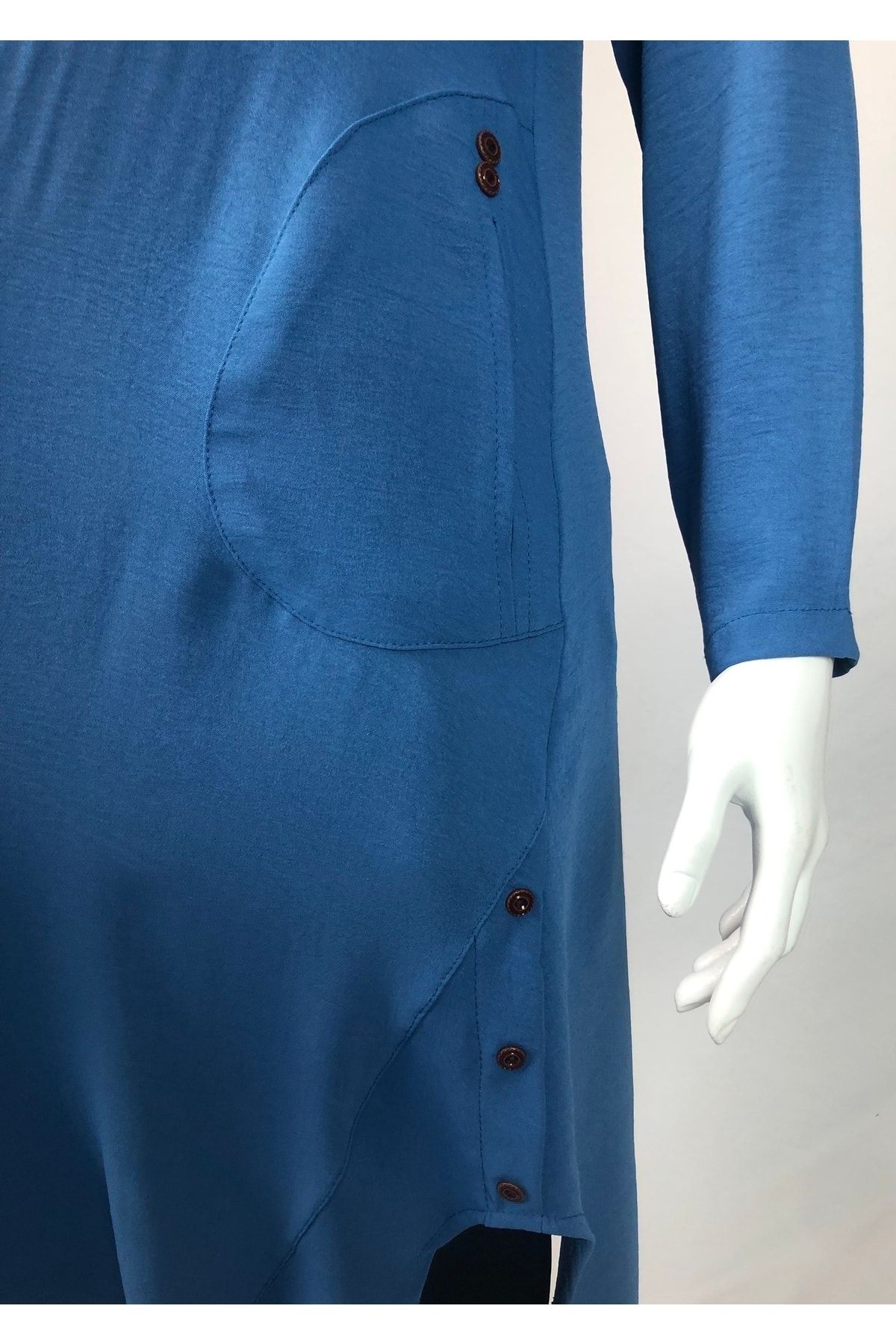 ECE GİYİM-Ayrobin Long Sports Tunic with Pockets 3