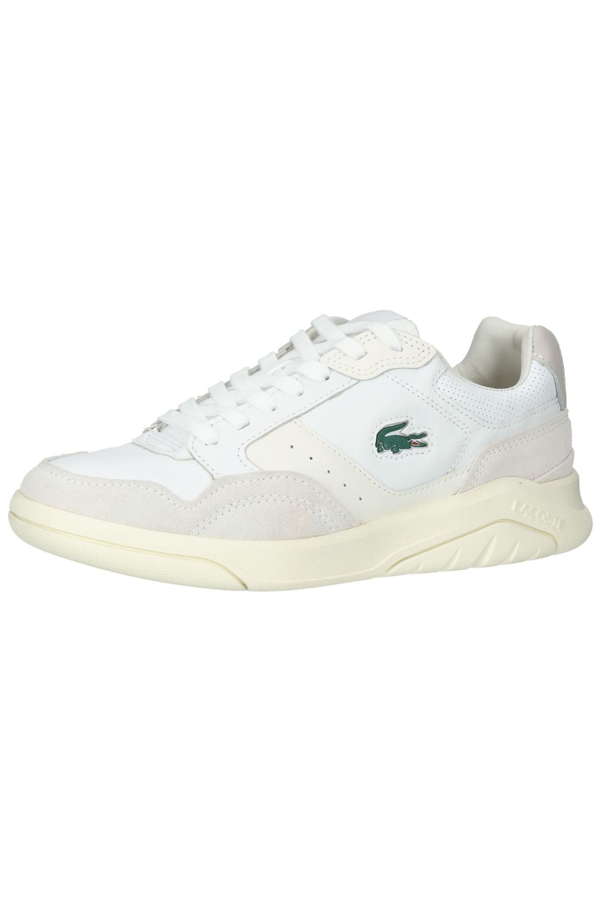 Lacoste Sneaker Weiß Flacher Absatz Fast ausverkauft