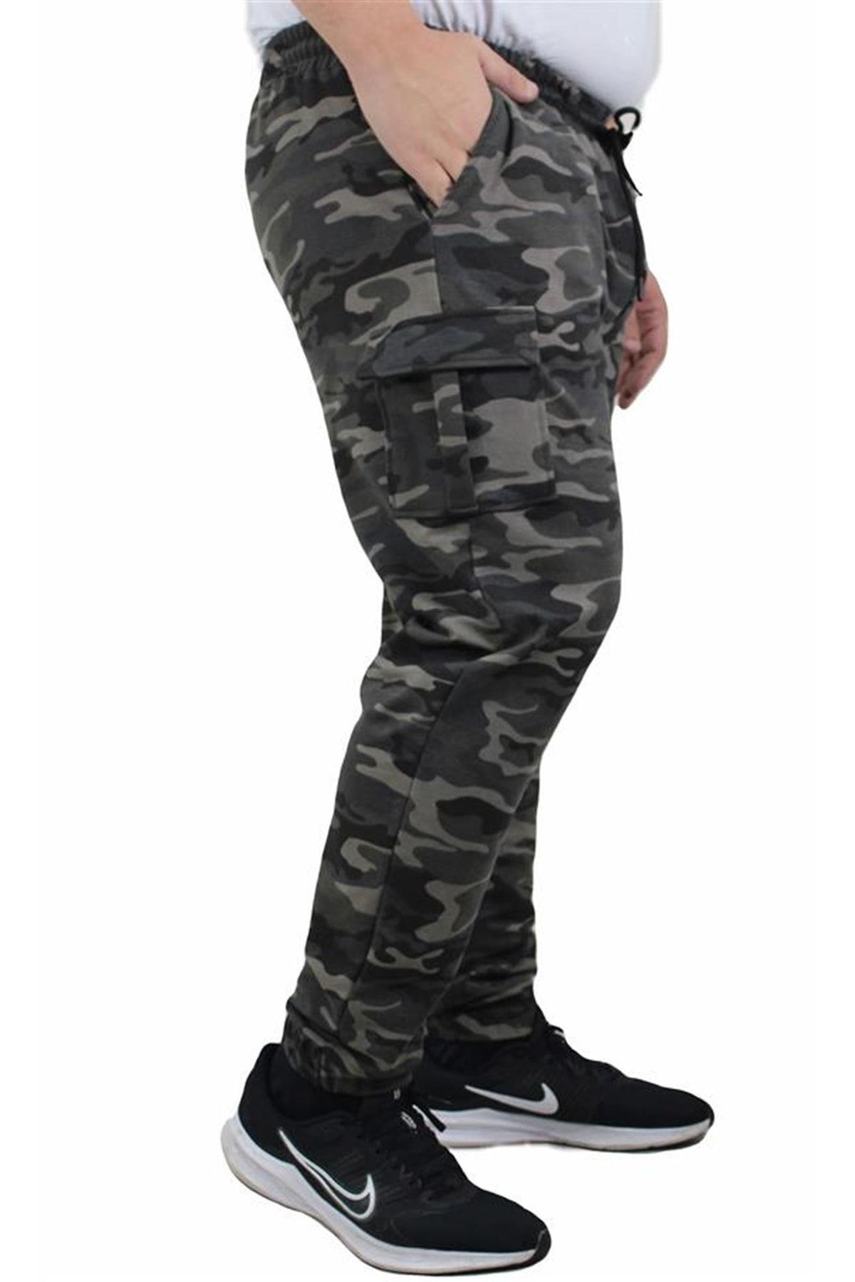 Мужские спортивные штаны Starbattal Large Size Commando Camouflage 23501 Антрацит