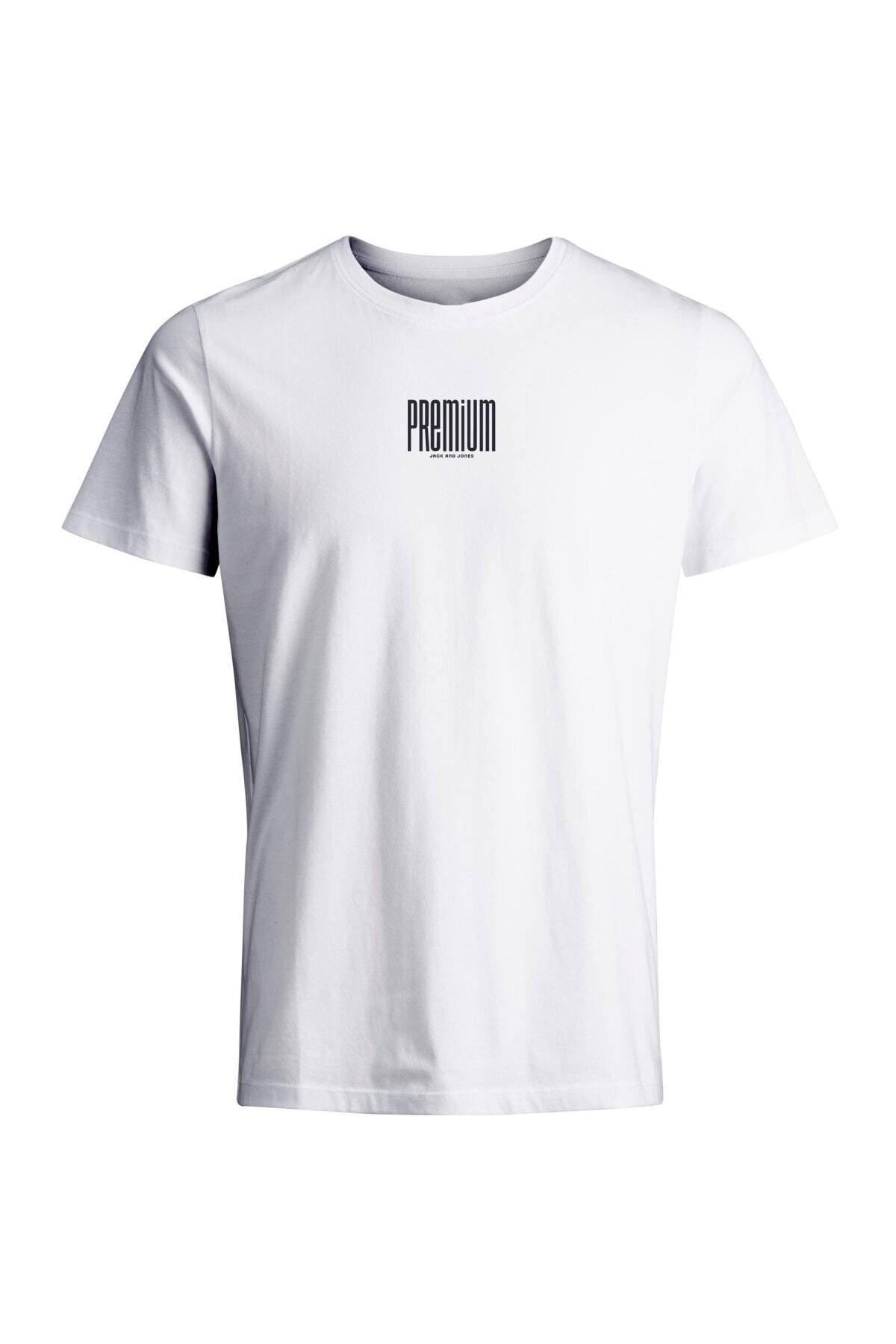 تی شرت مردانه Jprblastretch مدل Premium فیت استاندارد کد ۱۲۲۳۴۷۸۶ جک اند جونز تی شرت Jack & Jones