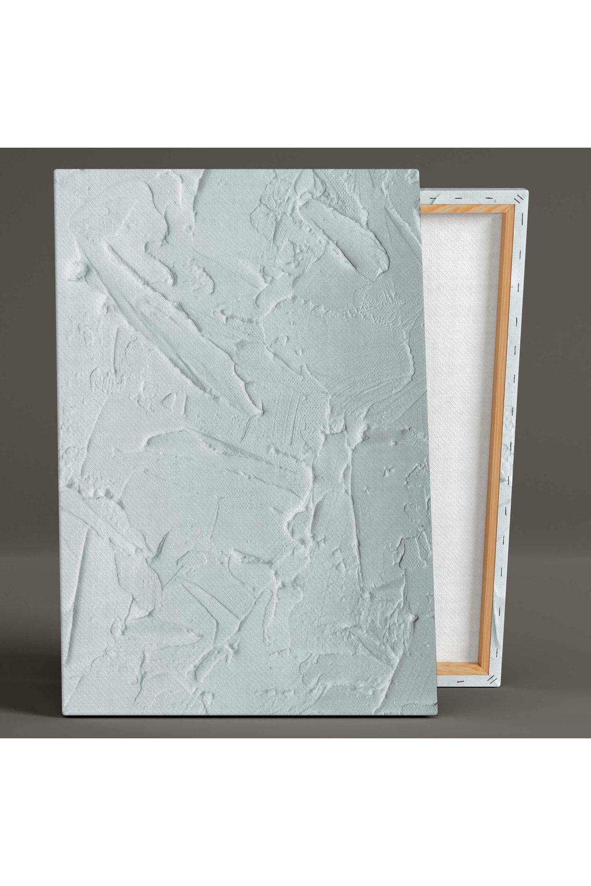 SML TABLO Plaster Art Alçı Görünümlü Abstract Kanvas Tablo GX9541