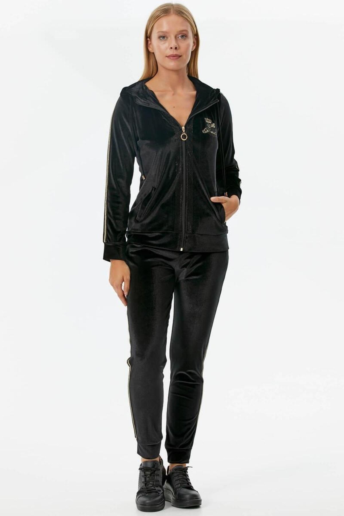 Sementa Velvet Comfortable Tracksuit. 76087 Trendyol