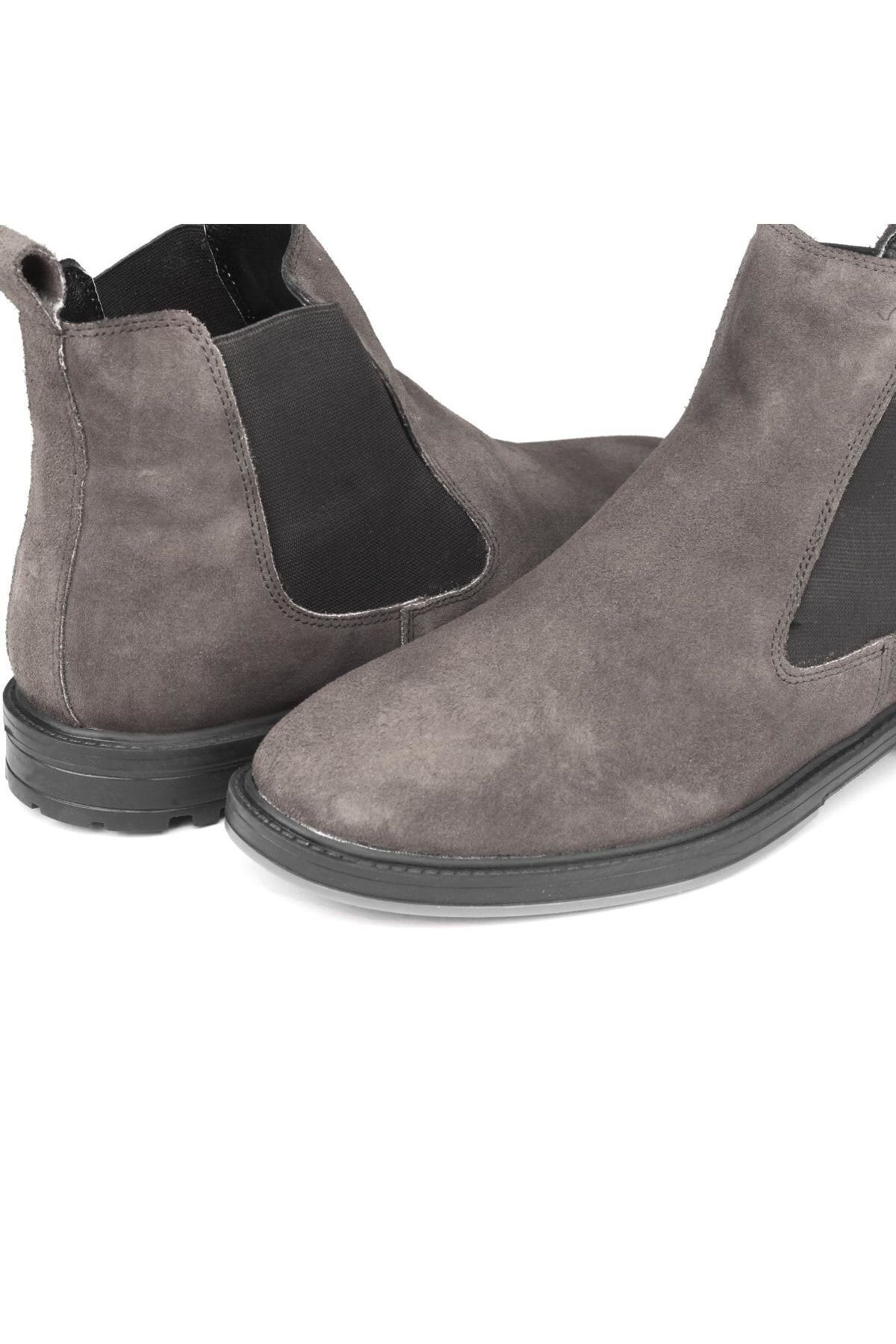 Dark grey suede discount boots