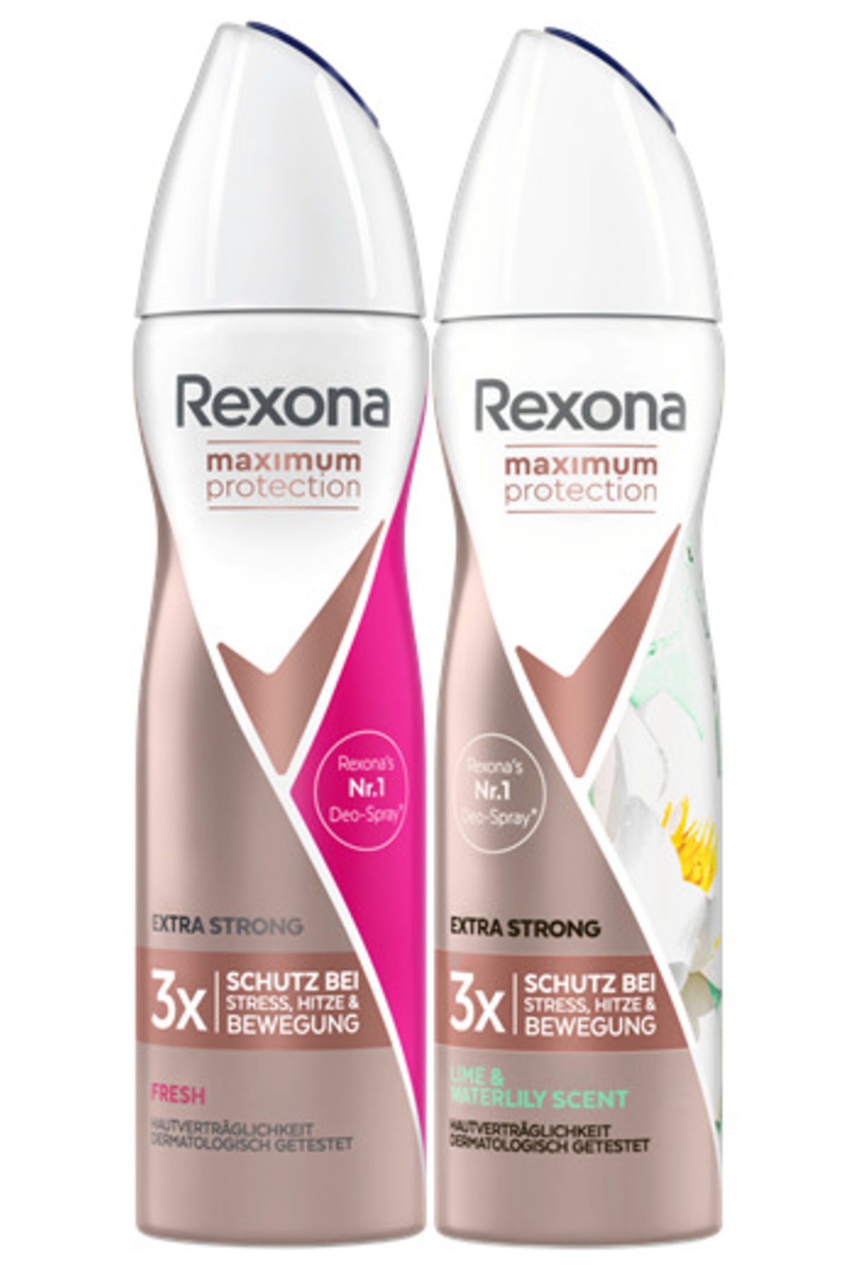 Rexona Clinical Maximum Protection Kadın Deodorant Clean Scent 150m + Fresh 150m 96 Saat Koruma Yeni