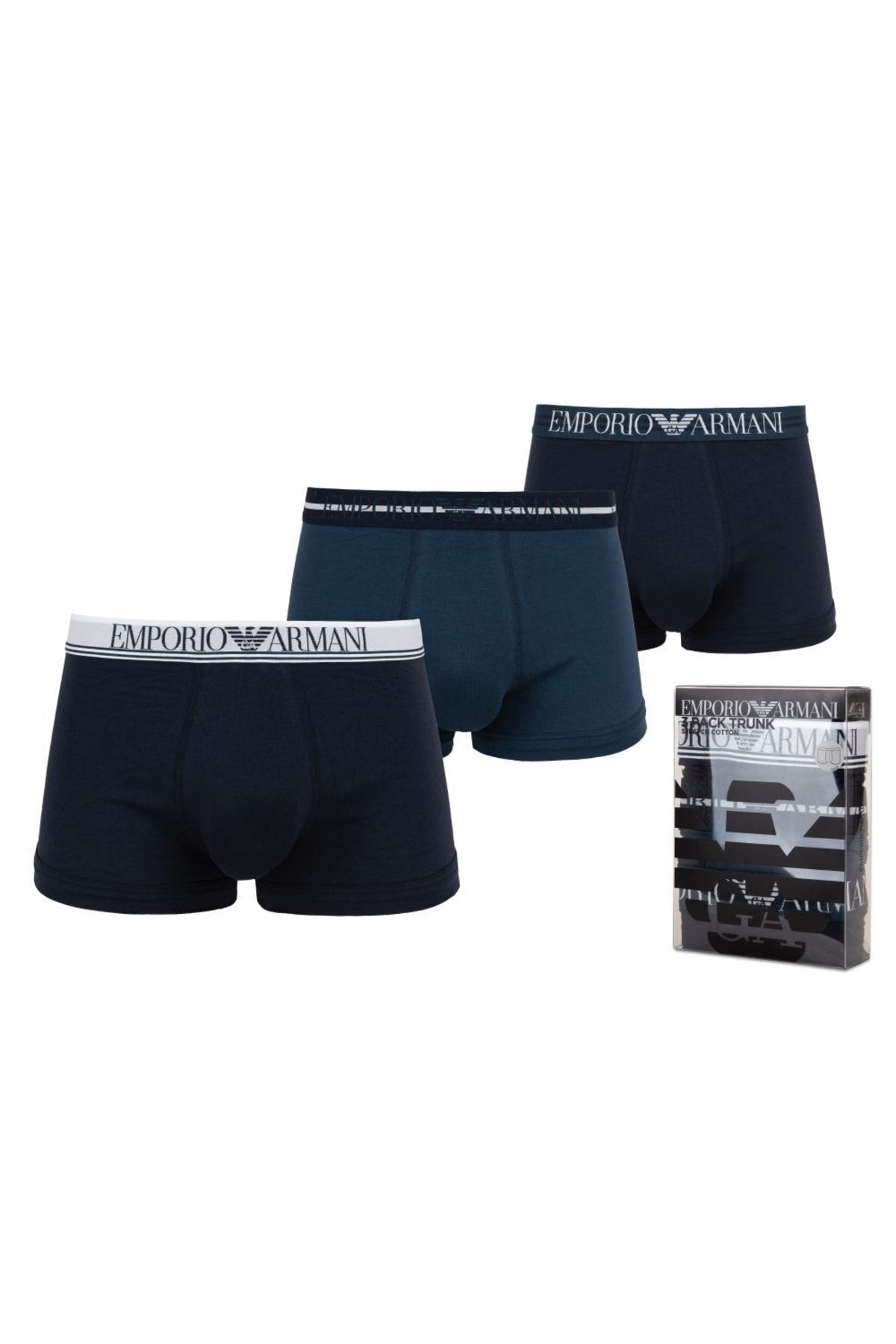Underwear boxer Blue Emporio Armani