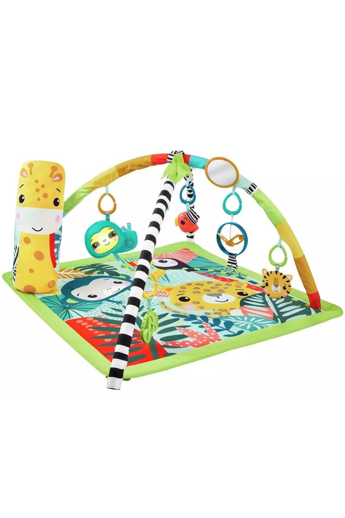 FISHER PRICE 3ü 1 Arada Yağmur Ormanı Jimnastik Merkezi Hjw08