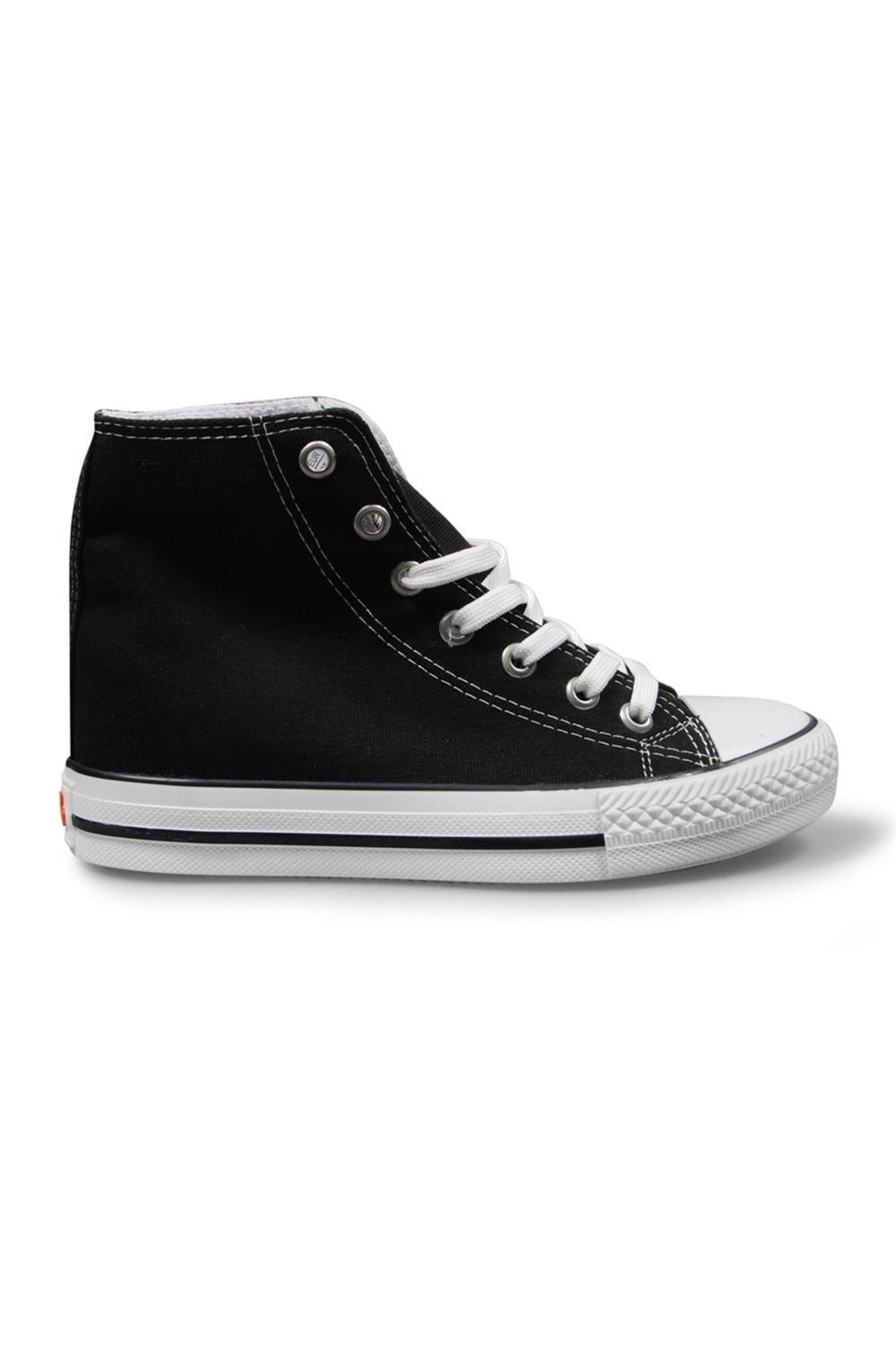 MP Mp Women s Ankle Length Black white Canvas Shoes 231 1841zn 100