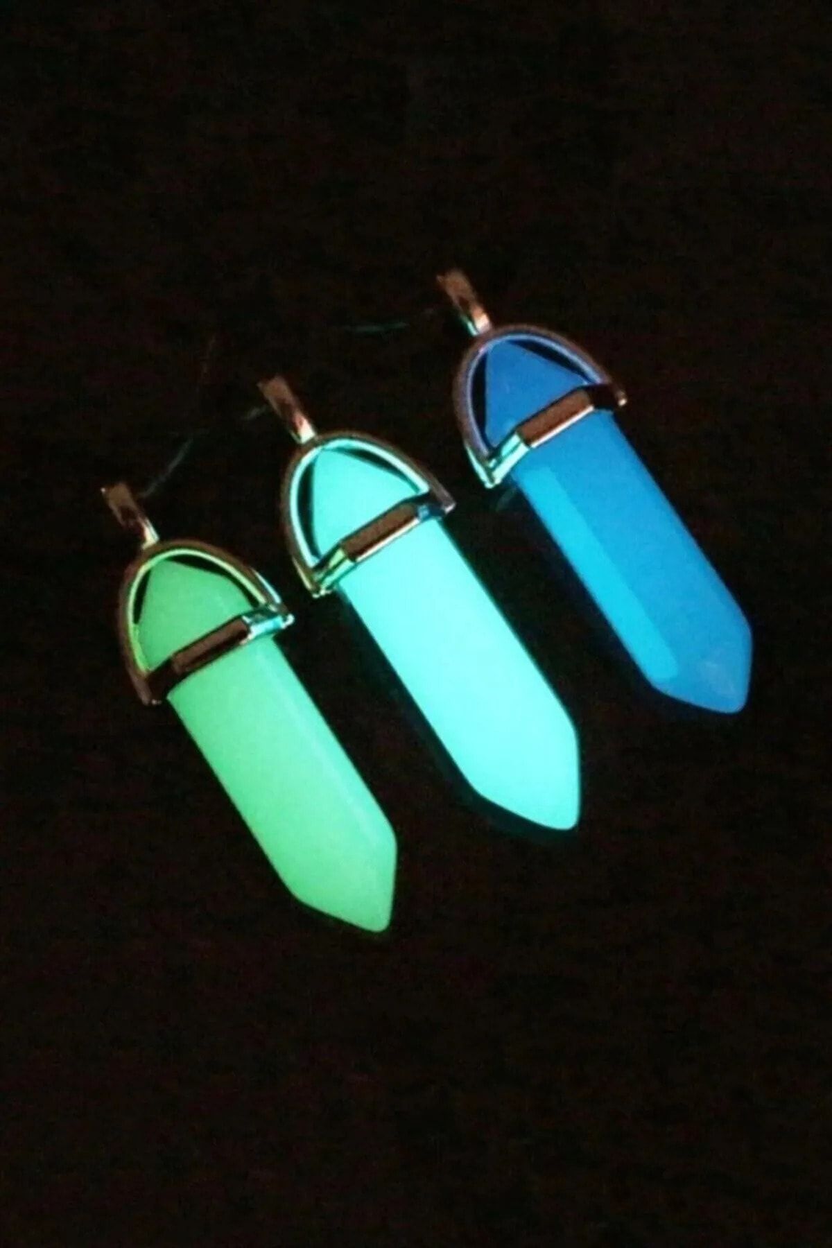 Neon glow in hotsell the dark necklaces