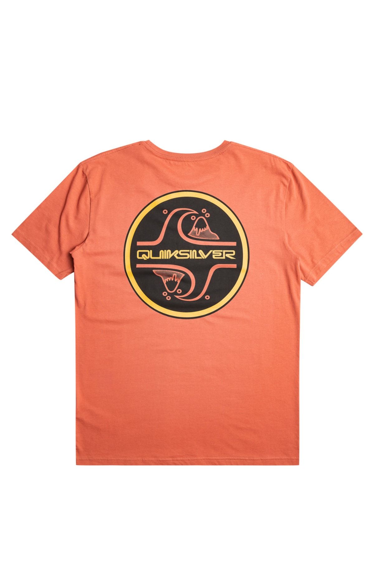 T-Shirt - Trendyol Quiksilver Orange - Fit - Regular