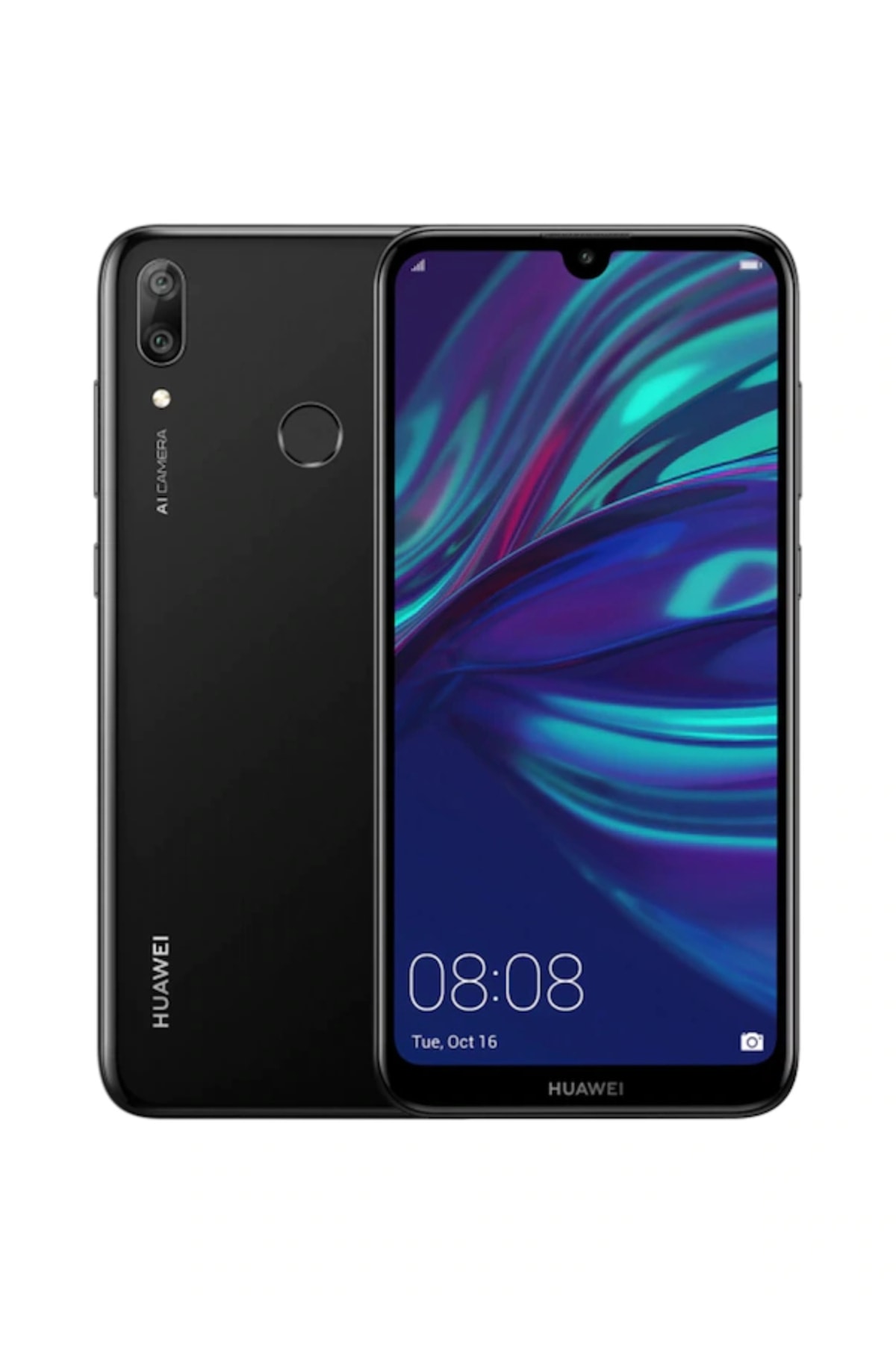 Huawei Yenilenmiş Y7 2019 32 Gb Siyah Cep Telefonu