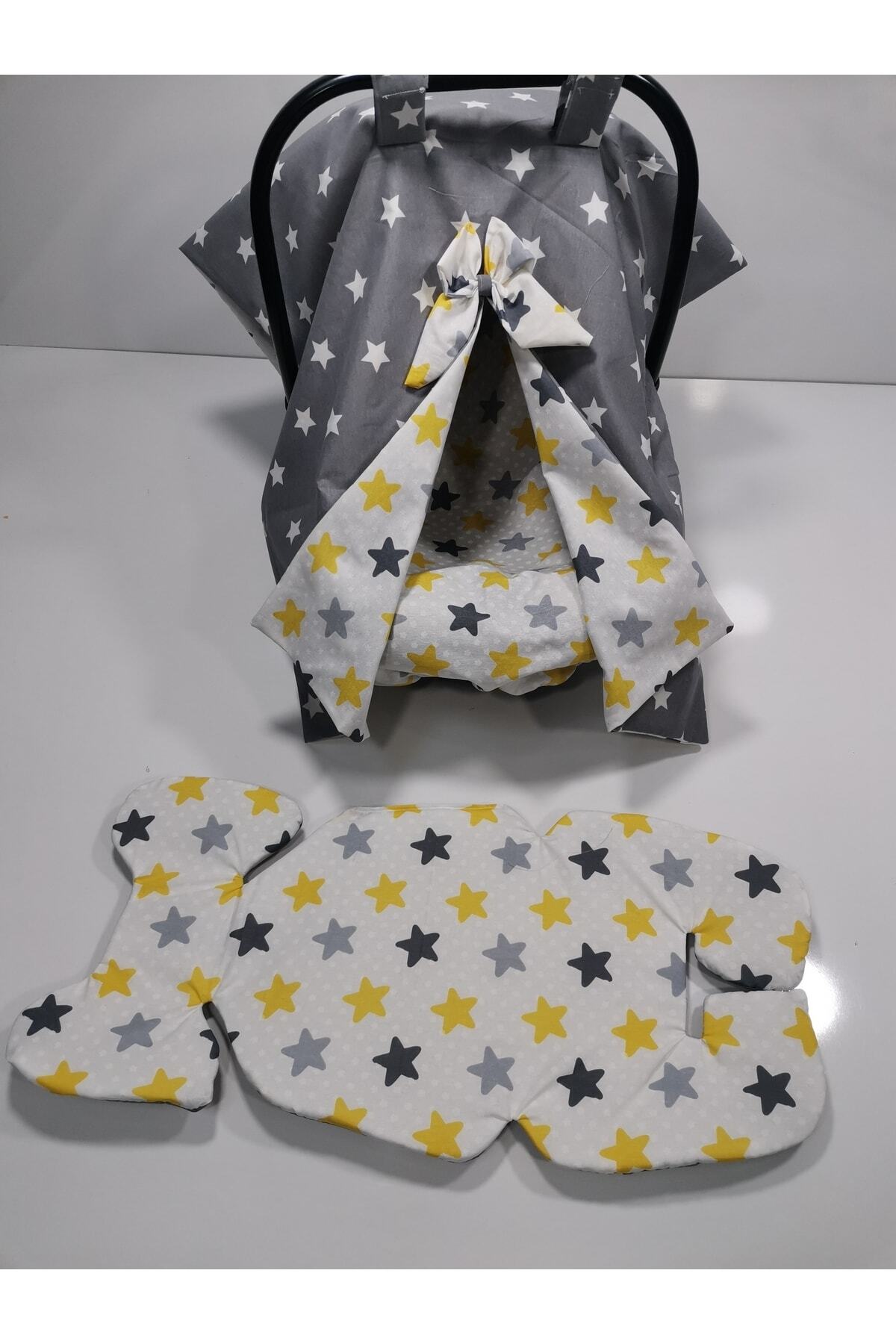 Balamira Koyu Yıldız Sarı Yıldız 10 Lu Babynest Seti fotoğrafı 2 (önizleme)