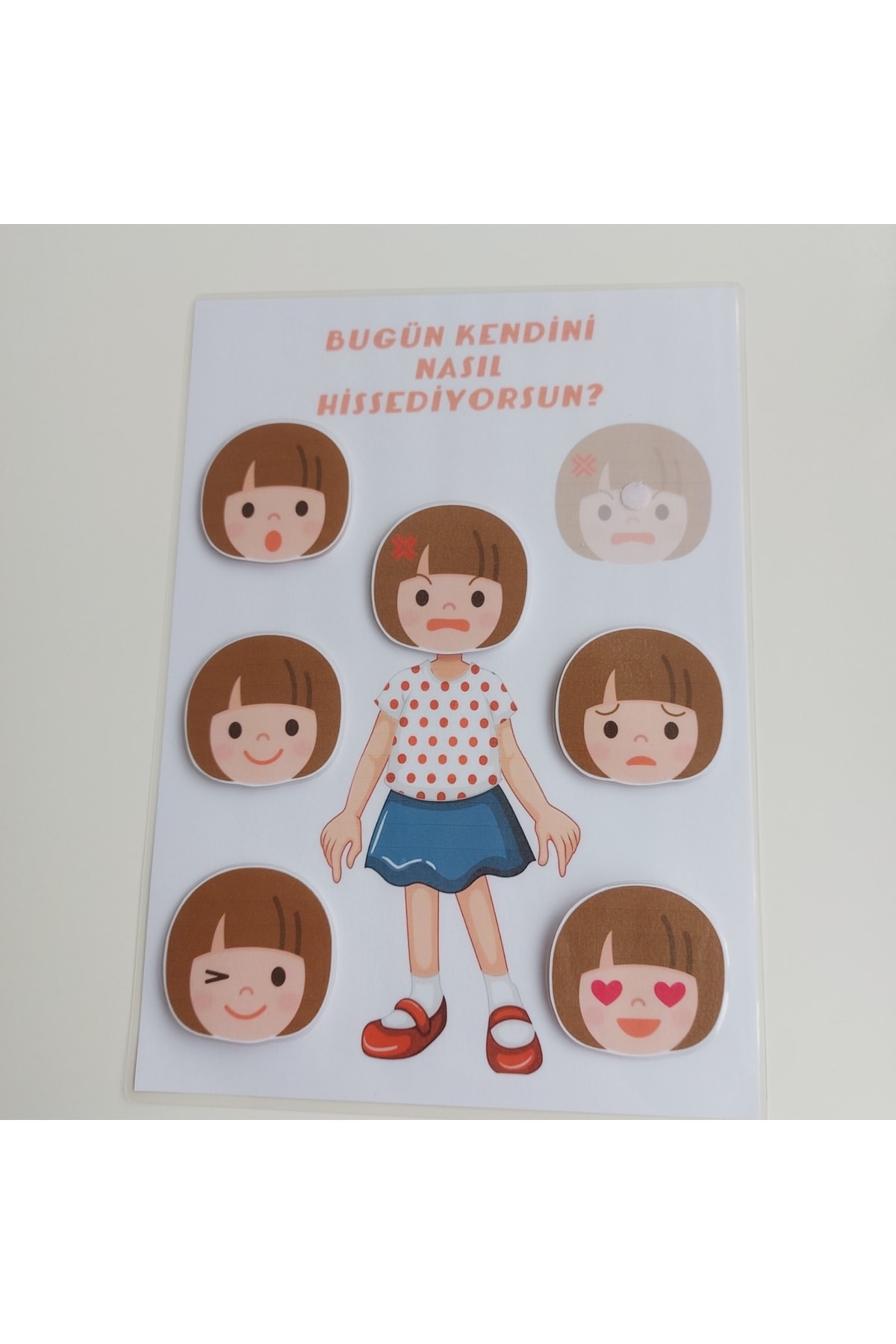 دخترک فعالیت احساسات ما