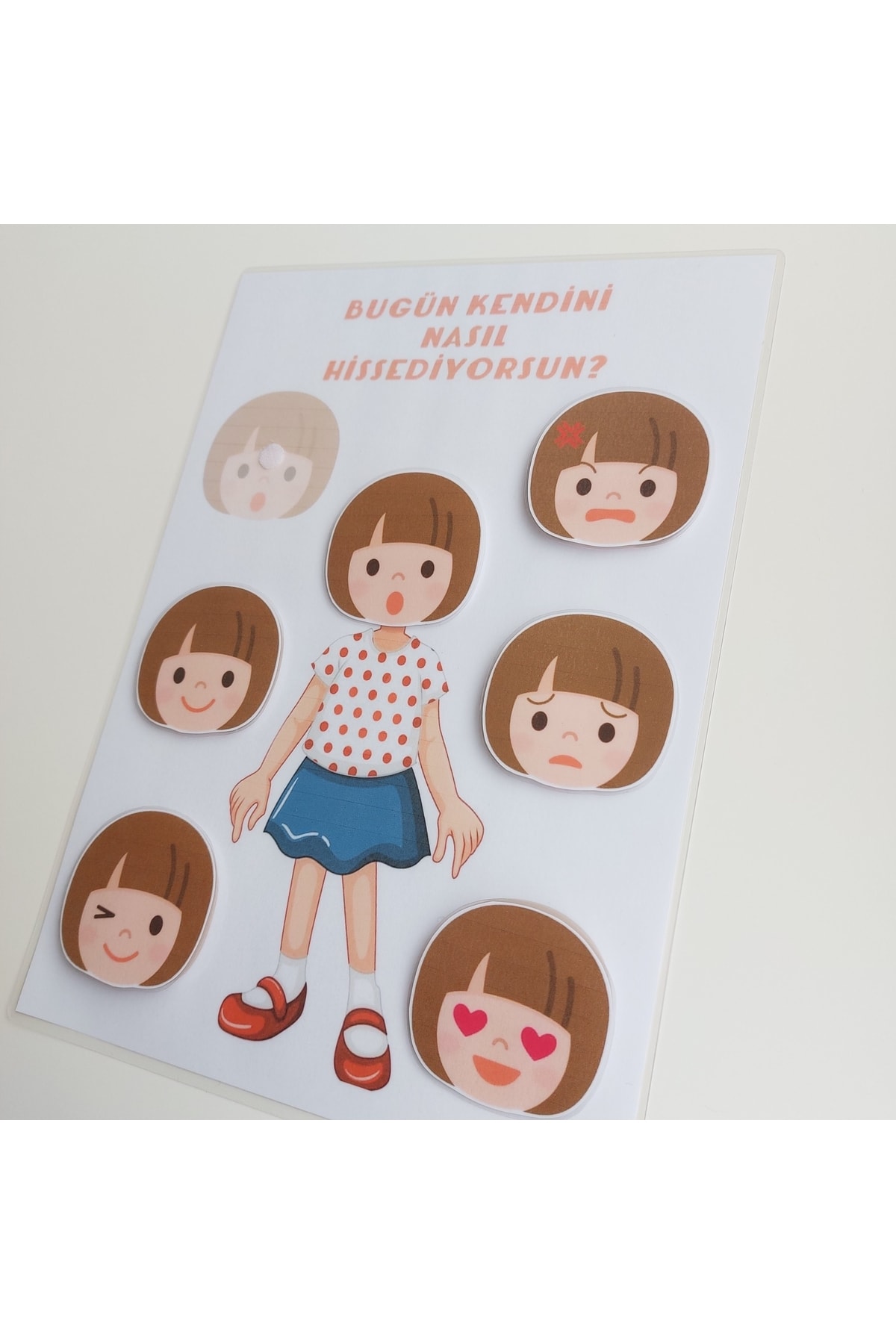 دخترک فعالیت احساسات ما