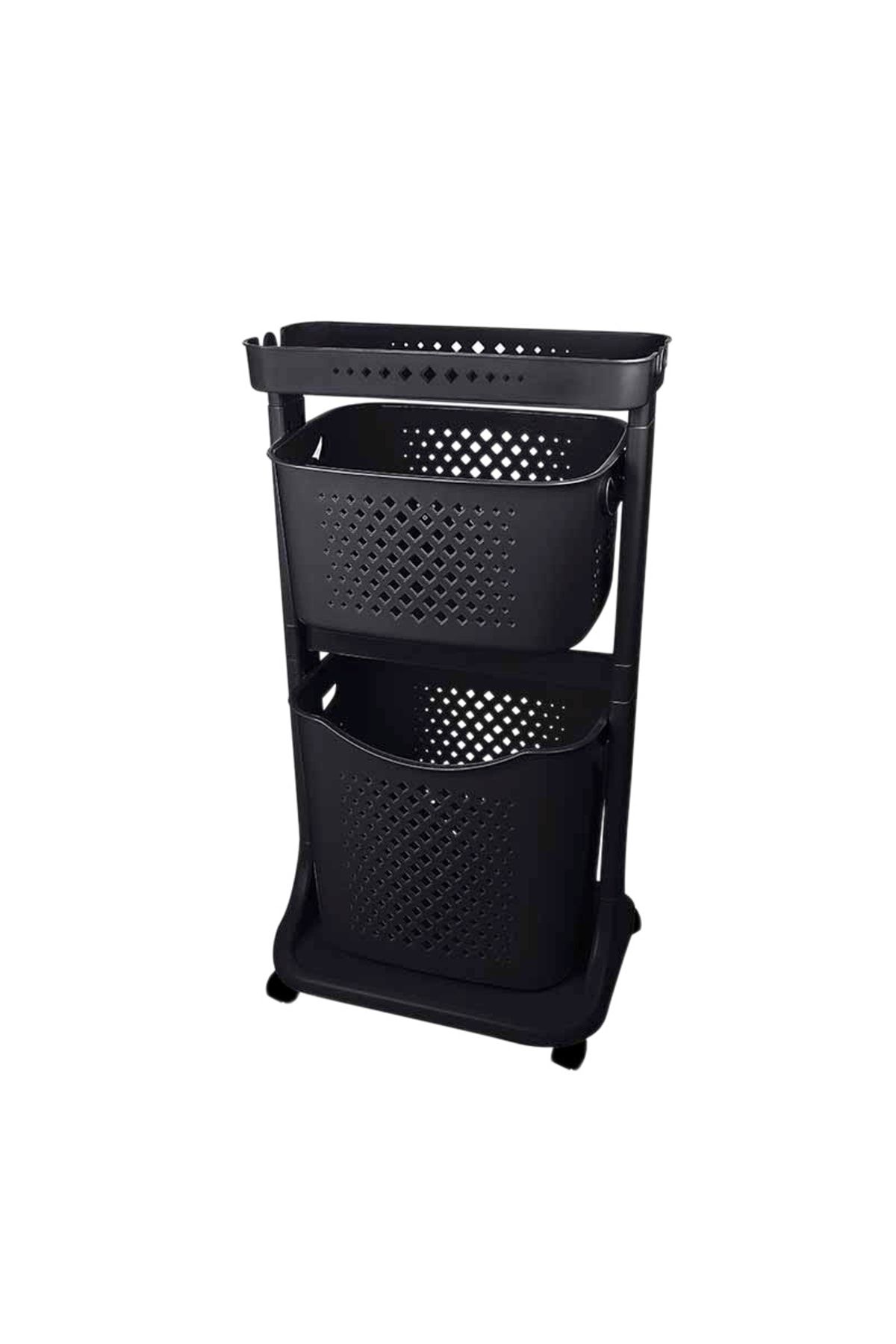 Cosiness Coș Organizator Cu Două Niveluri - Crisper - One Size