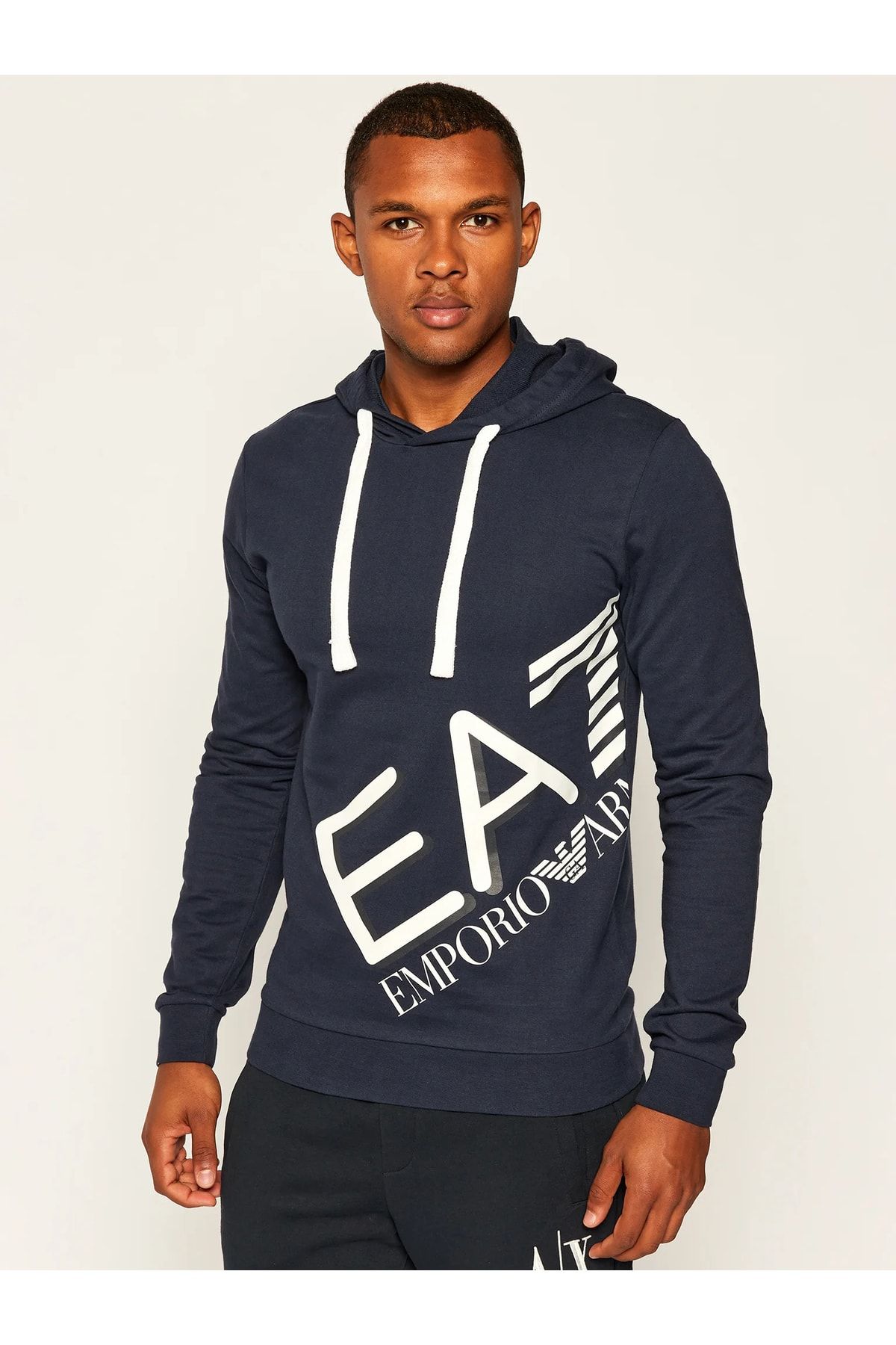 Grey ea7 sweatshirt deals
