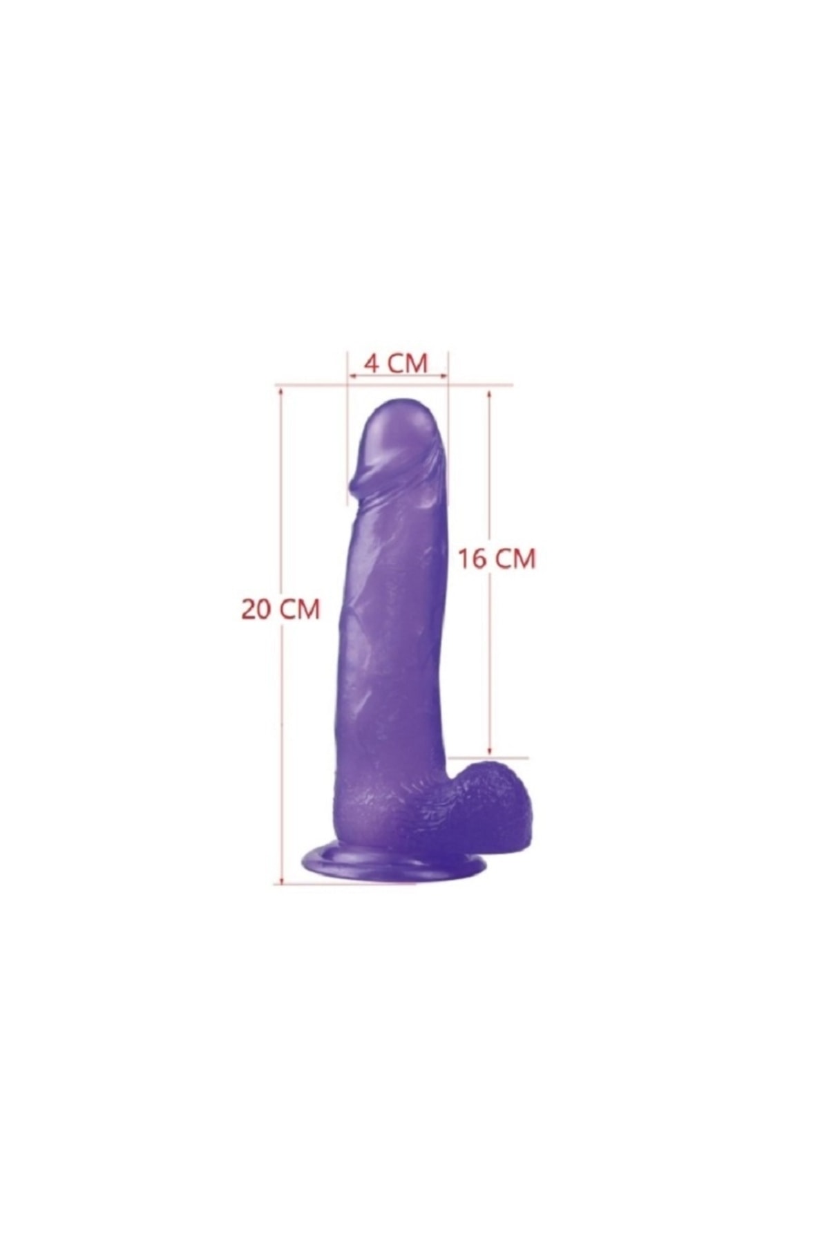 Tırtıklı Penis Halkası Hediyeli Dildo Penis 4