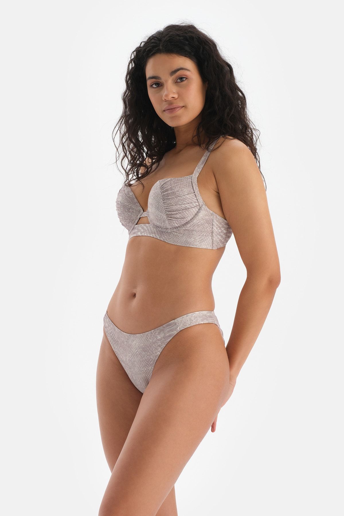 Dagi-Beige brasilianische Bikinihose 6