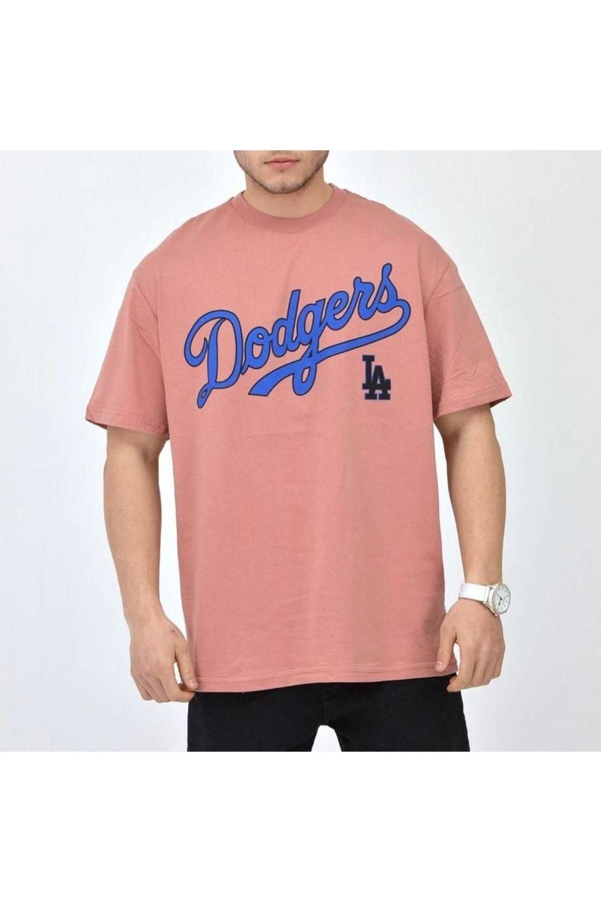 Black Sokak Blacksokak Men s Powder Dodgers Printed Oversize Crew