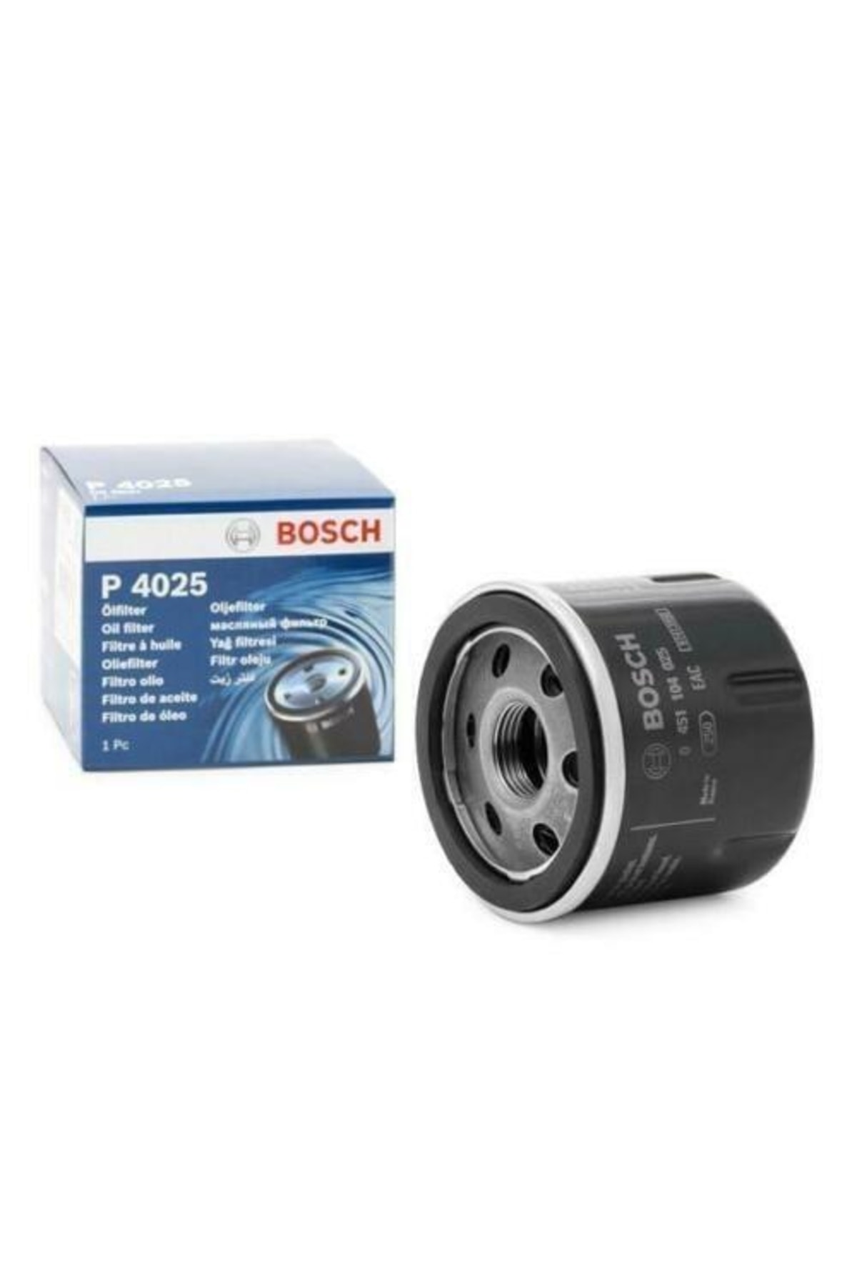 Bosch Renault Clio III 1.2 16V Yağ Filtresi Bosch Marka