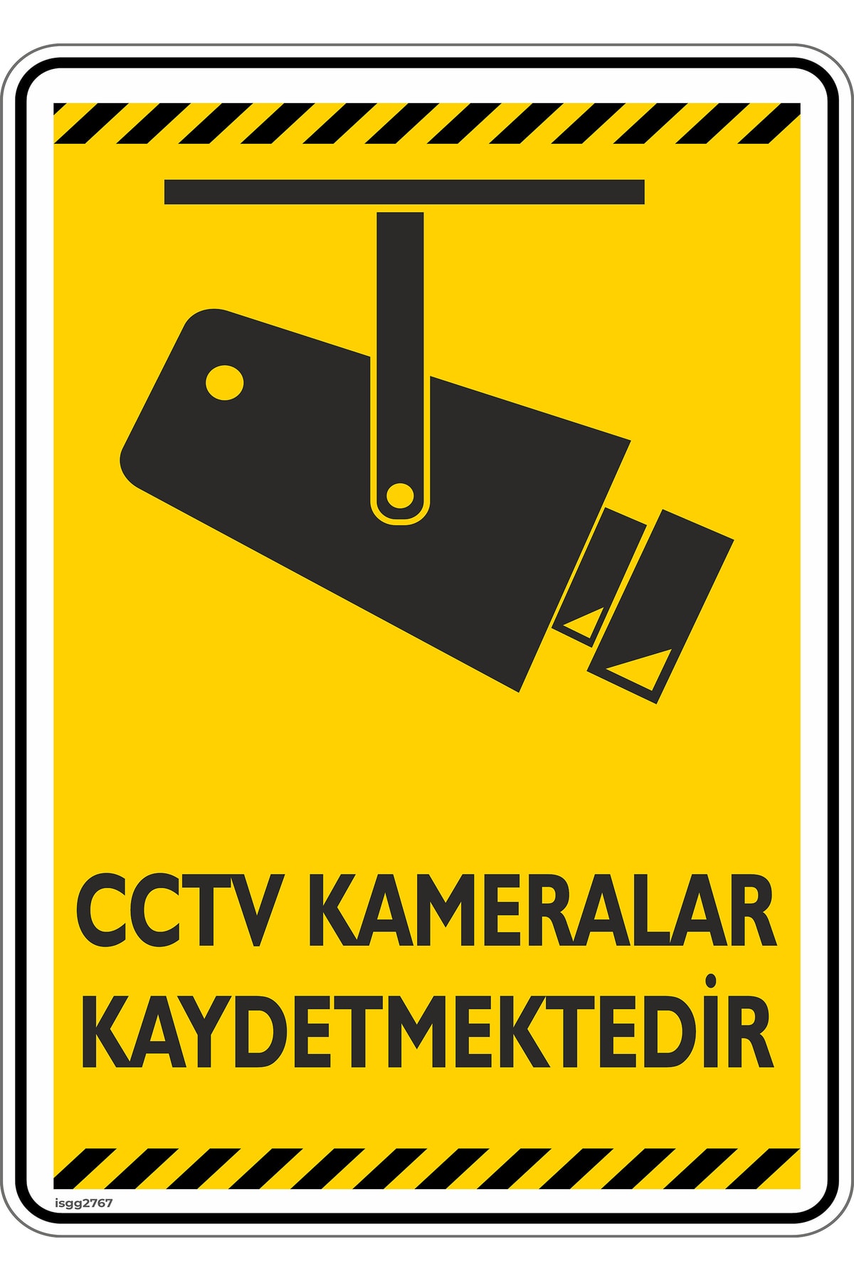 25x35cm / Label/Cctv Cameras Record/v6-2