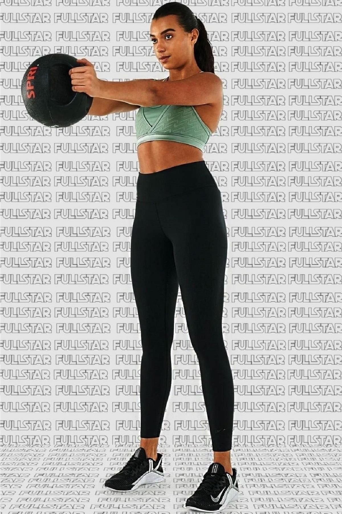 Nike Power Sculpt Hyper Tight Fit High Waisted Sculpting Black Sports Tights  - Trendyol