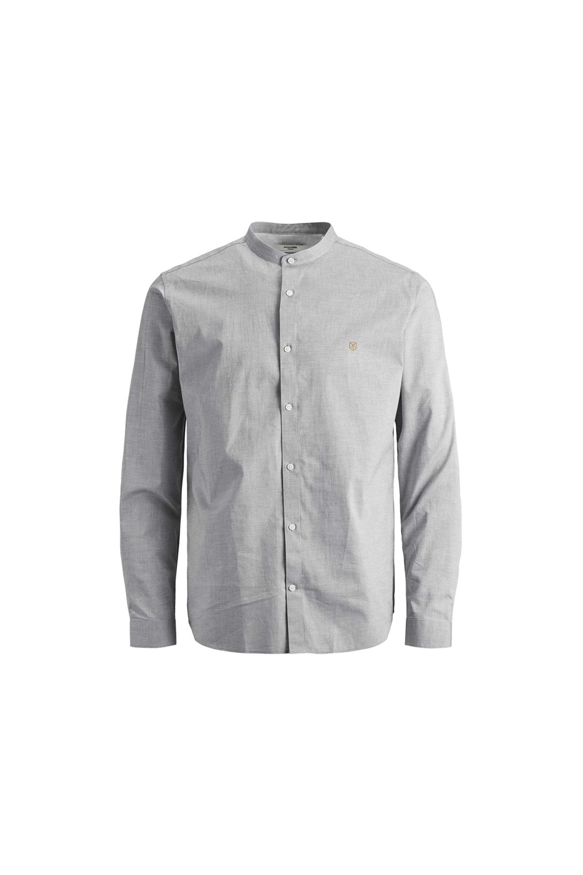 Jack & Jones Hemd Grau Regular Fit Fast ausverkauft