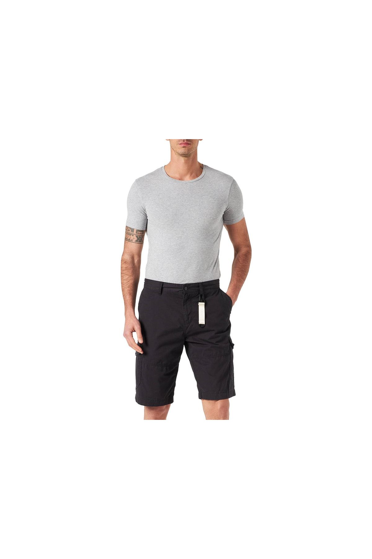 Tom Tailor Shorts Schwarz Mittlerer Bund Fast ausverkauft