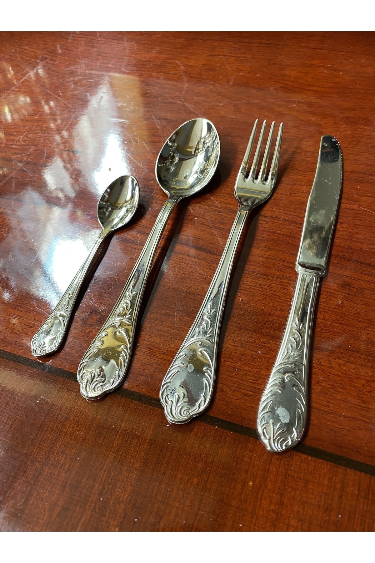 AntikHacı Vintage Italy Gümüş Çatal Bıçak Takımı