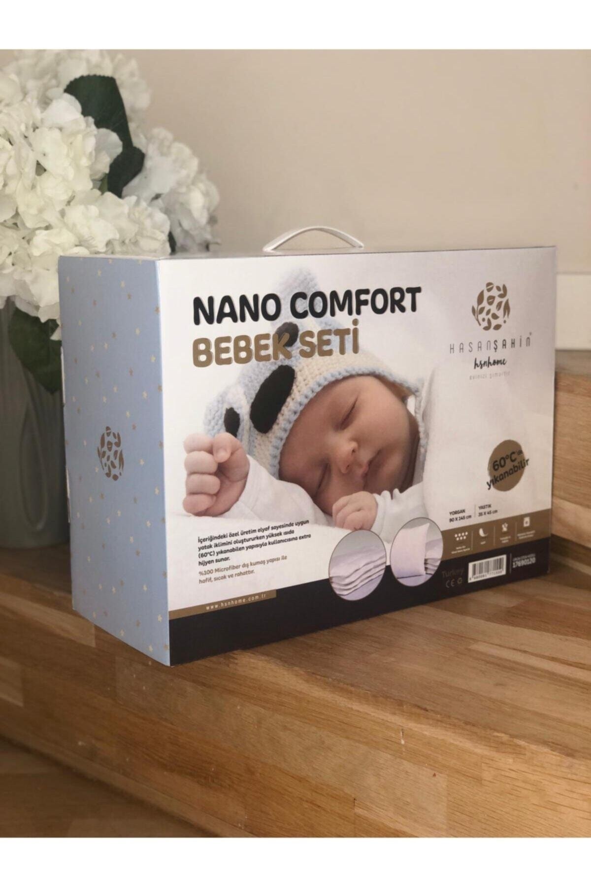 HSN HOME Nano Comfort Bebek Yorgan Yastık Seti Arı Modeli fotoğrafı 3 (önizleme)