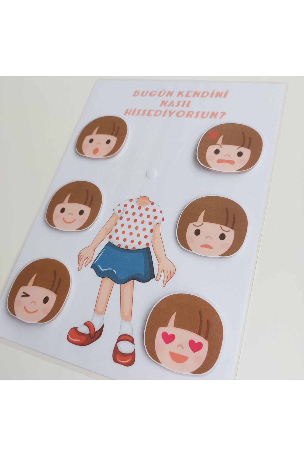 دخترک فعالیت احساسات ما