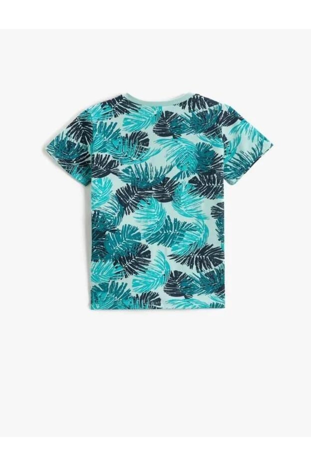 تیشرت مردانه آبی سرمه ای کوتون | KTNEC.00735 اورجینال - تصویر 2