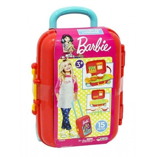 Barbie Mutfak Set Bavulum 3+ Yaş