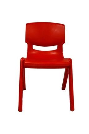Kırmızı Junior Çocuk Sandalyesi - Kreş Ve Anaokulu Sandalyesi 8 Adet juniorsandalyekırmızı-1415