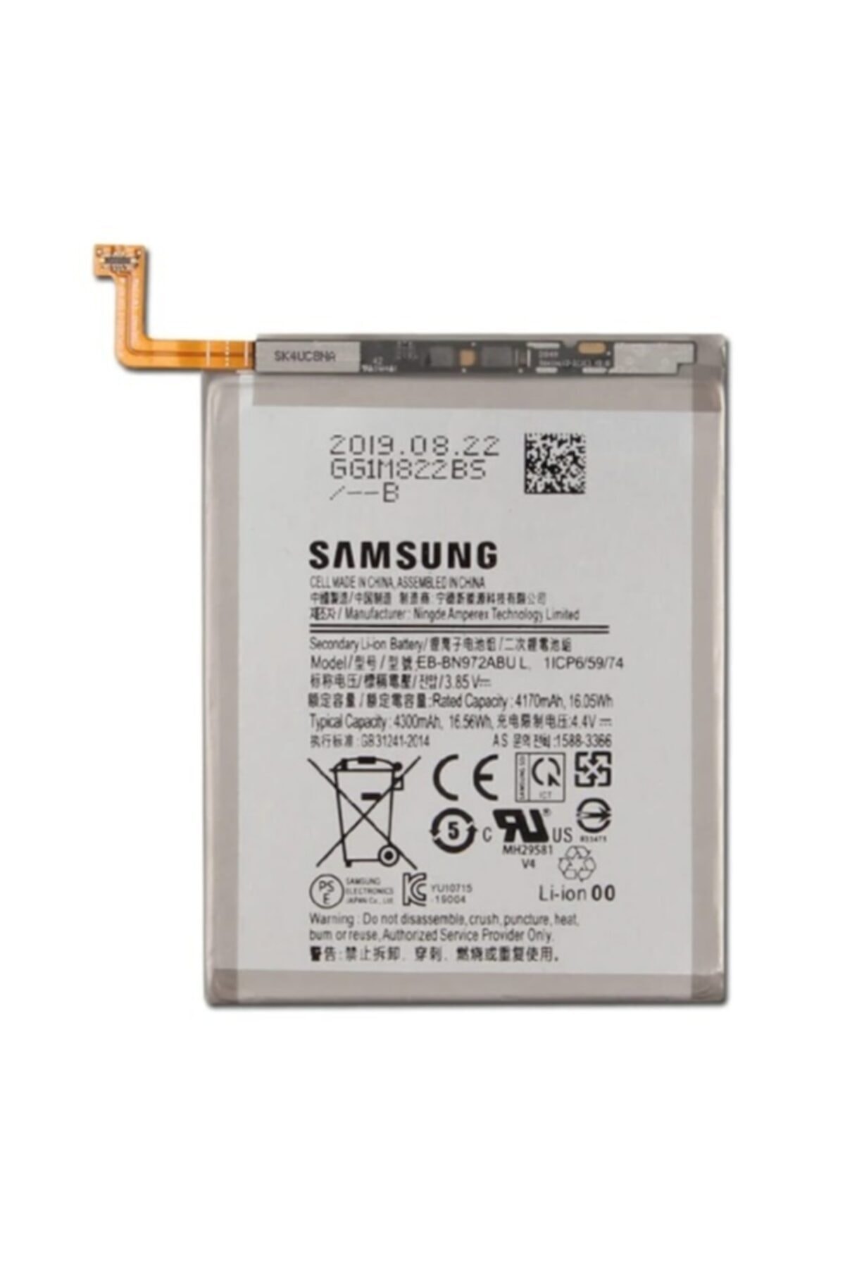 Genel Markalar Samsung Galaxy Note 10 Plus Eb-bn972abu Uyumlu Batarya Pil Std Renk