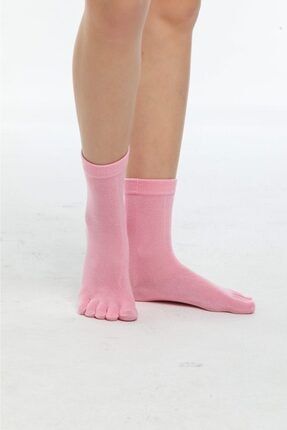 Kadın Düz Renk Soket Parmaklı Çorap TS-0202